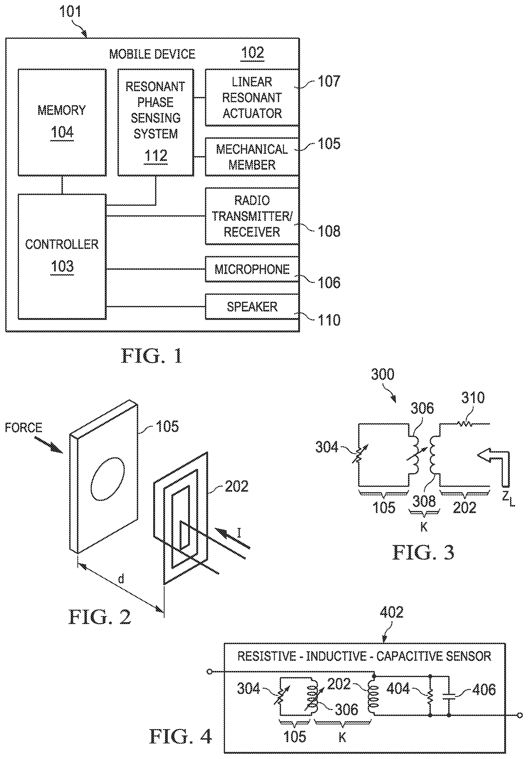 Patent US12366932 Figure 1 – Interference detection and mitigation in inductive sensor applications and dynamic adaptation based on real-time noise detection