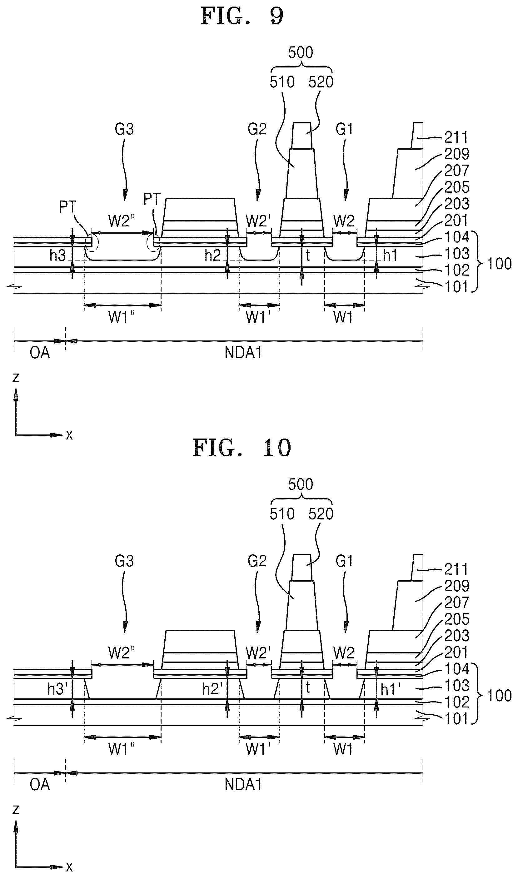 Patent US12366935 Figure 8 – Display device