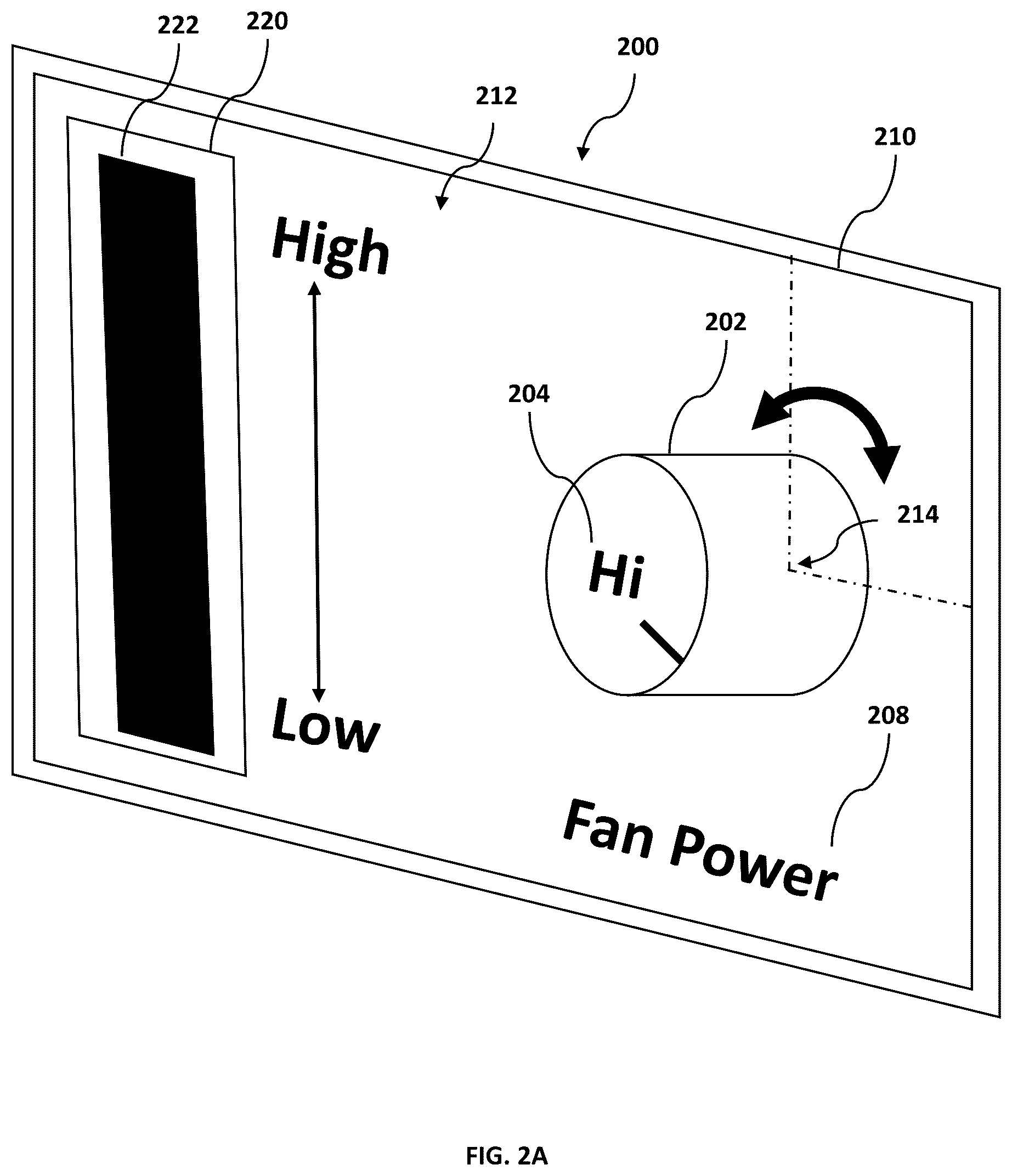 Patent US12366936 Figure 4 – Control mechanism for touchscreen interface