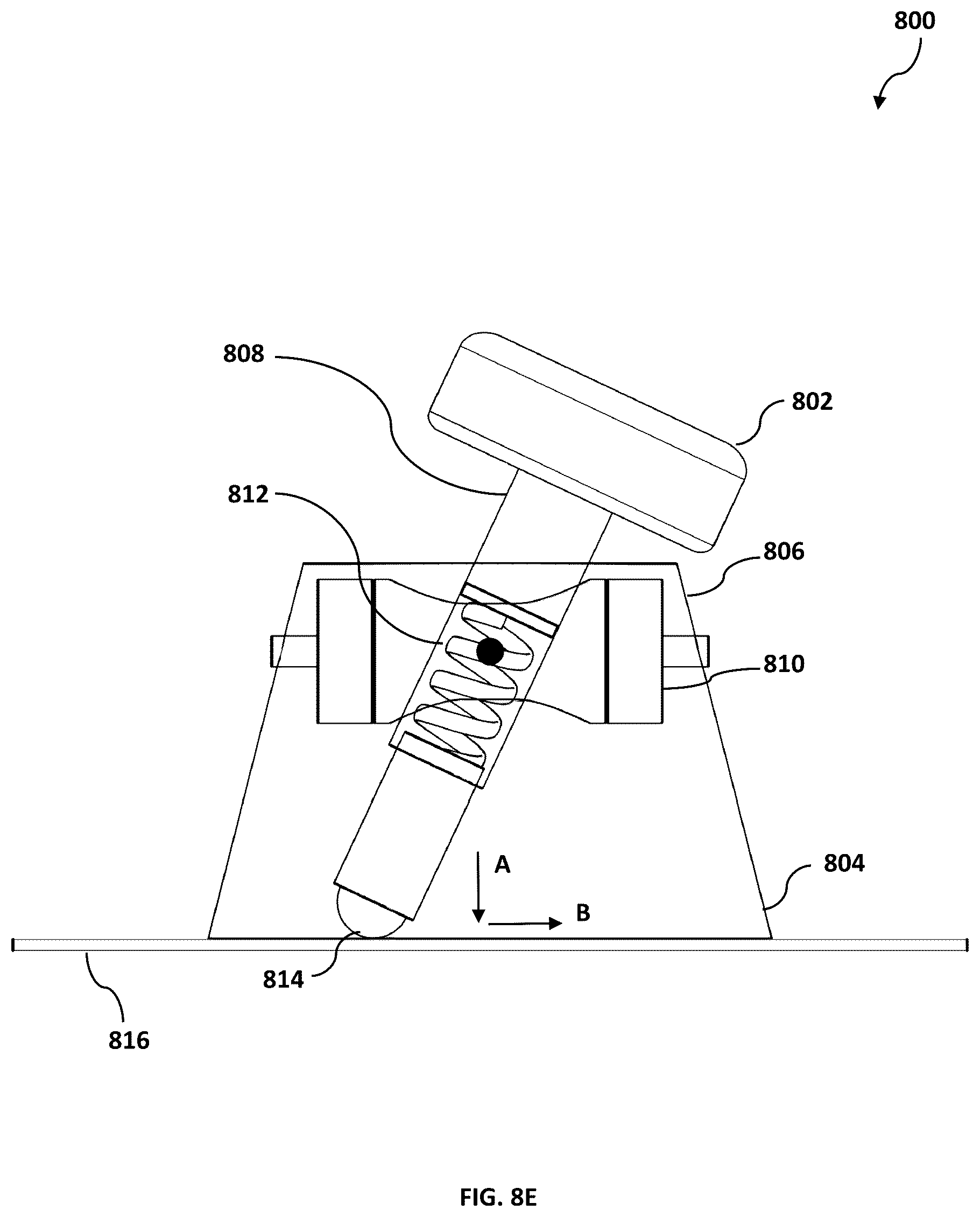 Patent US12366936 Figure 20 – Control mechanism for touchscreen interface