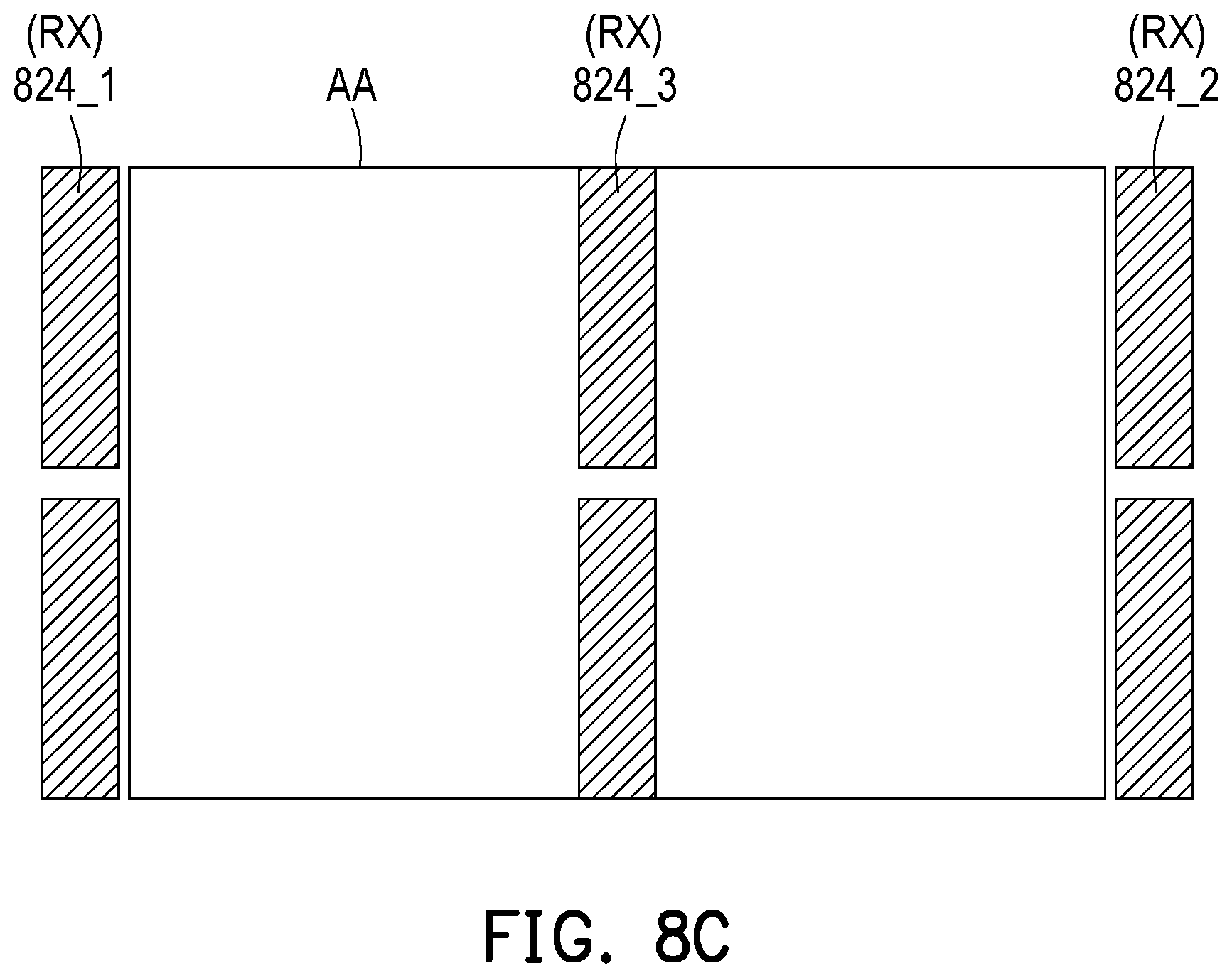 Patent US12366938 Figure 8 – Touch display panel, electronic apparatus, and driver circuit