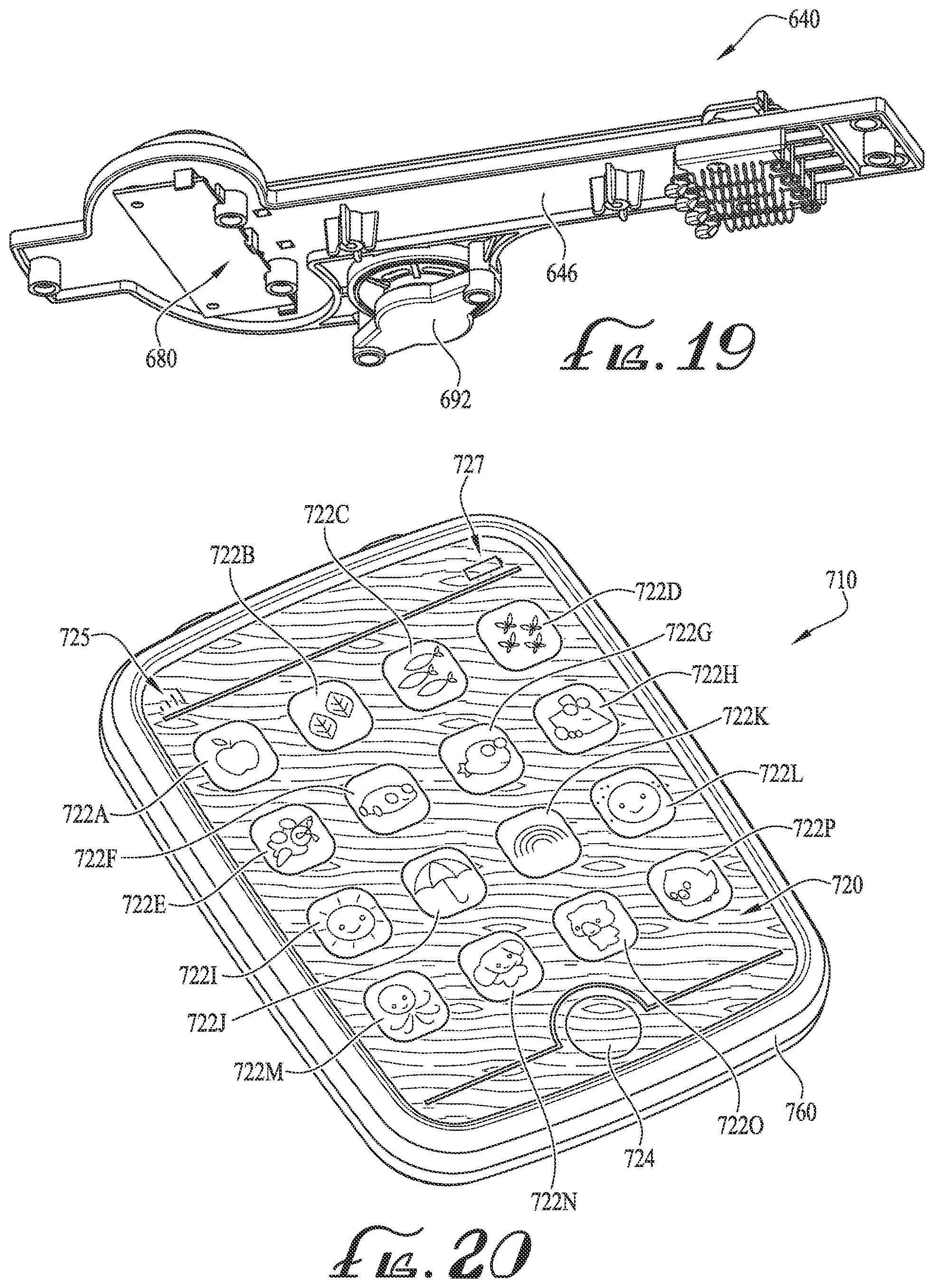 Patent US12366941 Figure 14 – Toys with capacitive touch features