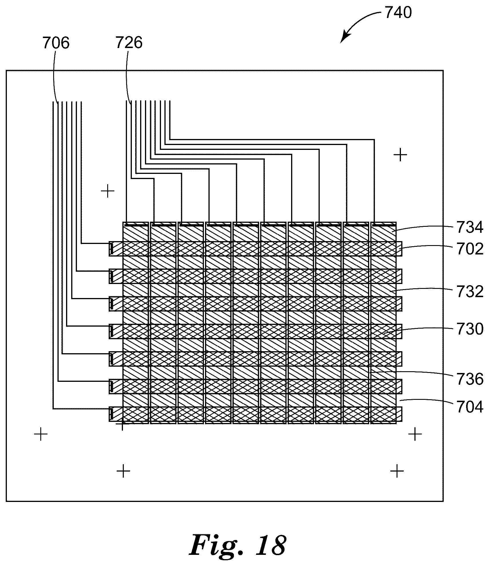 Patent US12366942 Figure 11 – Touch screen sensor