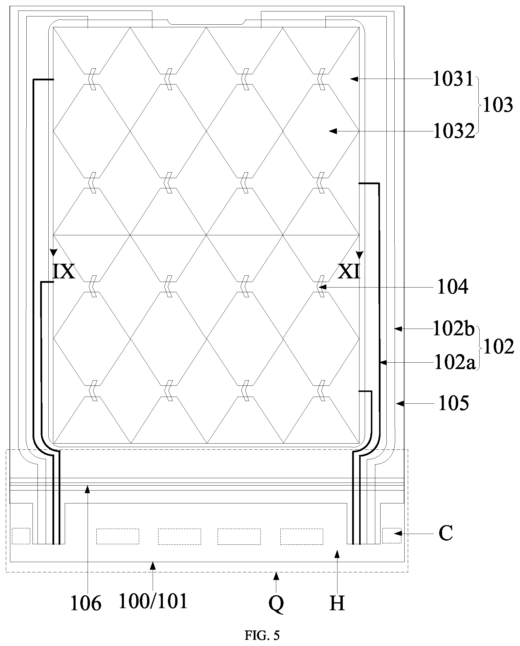 Patent US12366943 Figure 4 – Display substrate, display panel and display apparatus