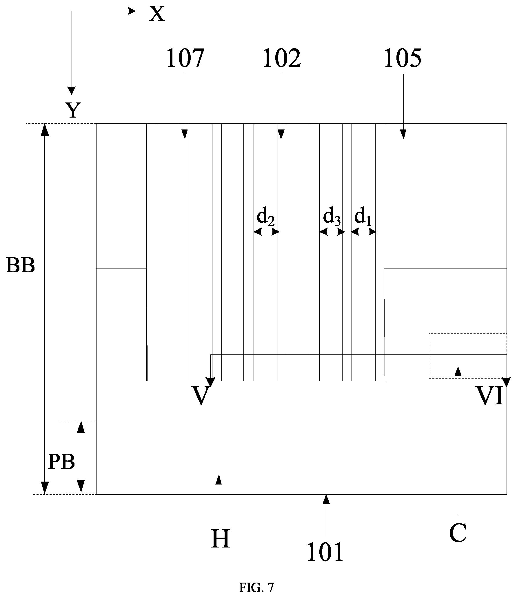 Patent US12366943 Figure 6 – Display substrate, display panel and display apparatus