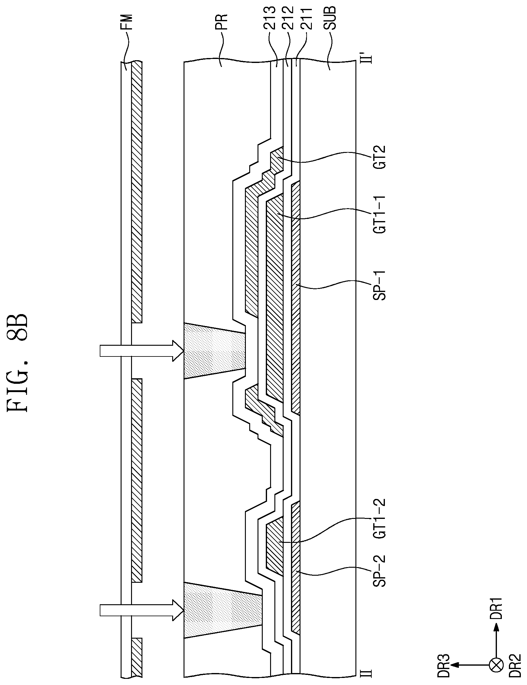 Patent US12366945 Figure 13 – Method of fabricating electronic apparatus having contact holes penetrating at least one different insulating layer in different regions