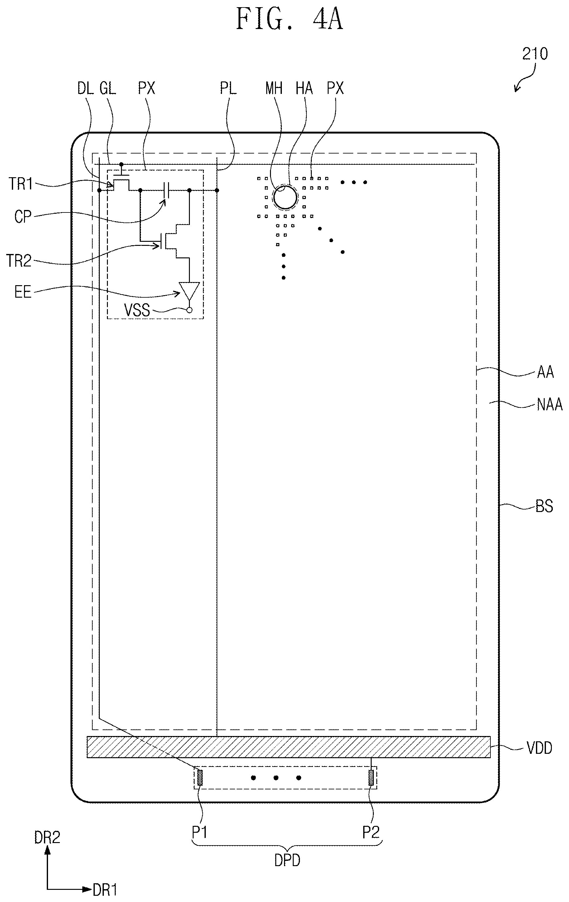 Patent US12366946 Figure 4 – Electronic device