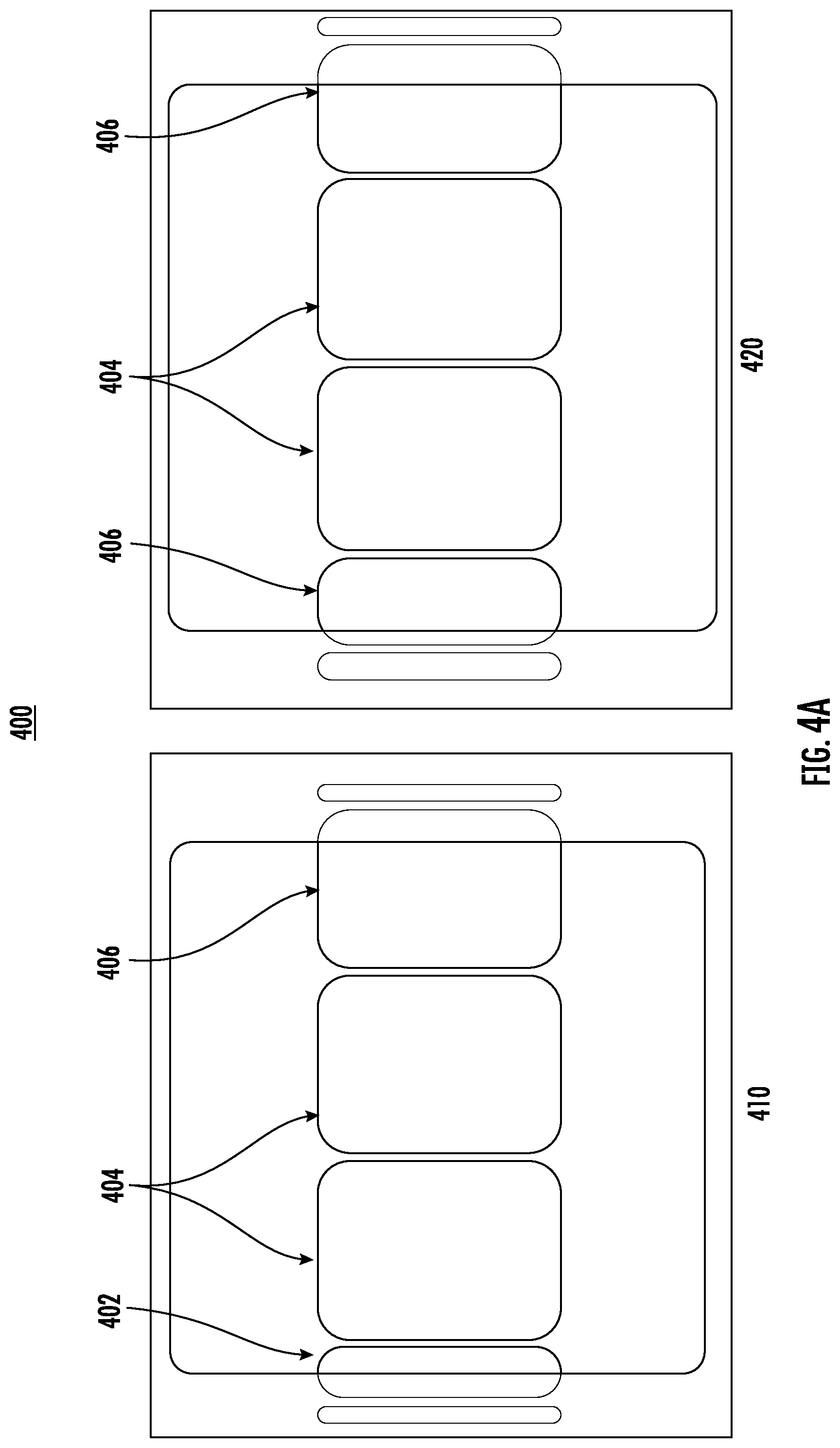Patent US12366952 Figure 7 – Dynamic carousel interface