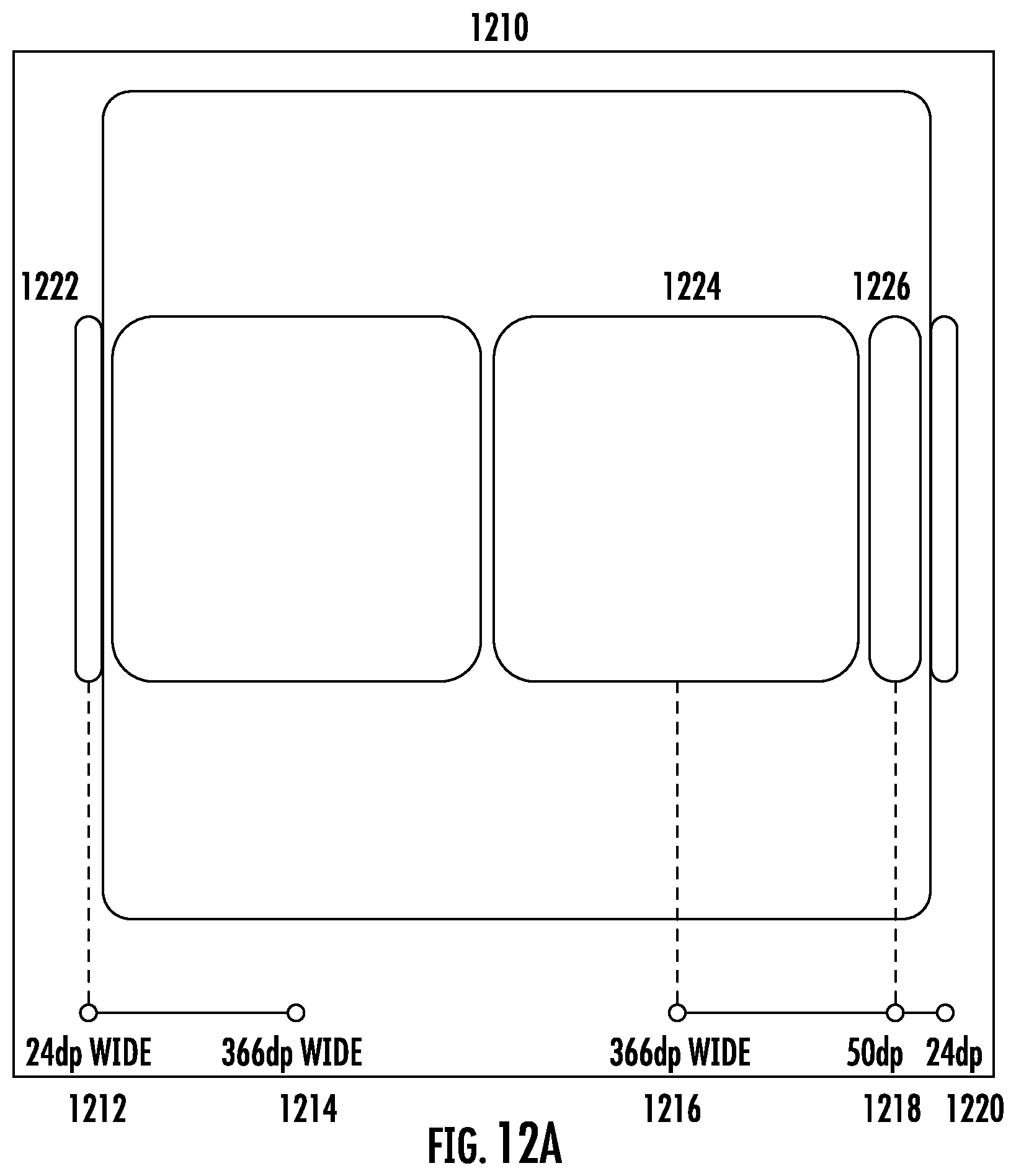 Patent US12366952 Figure 18 – Dynamic carousel interface