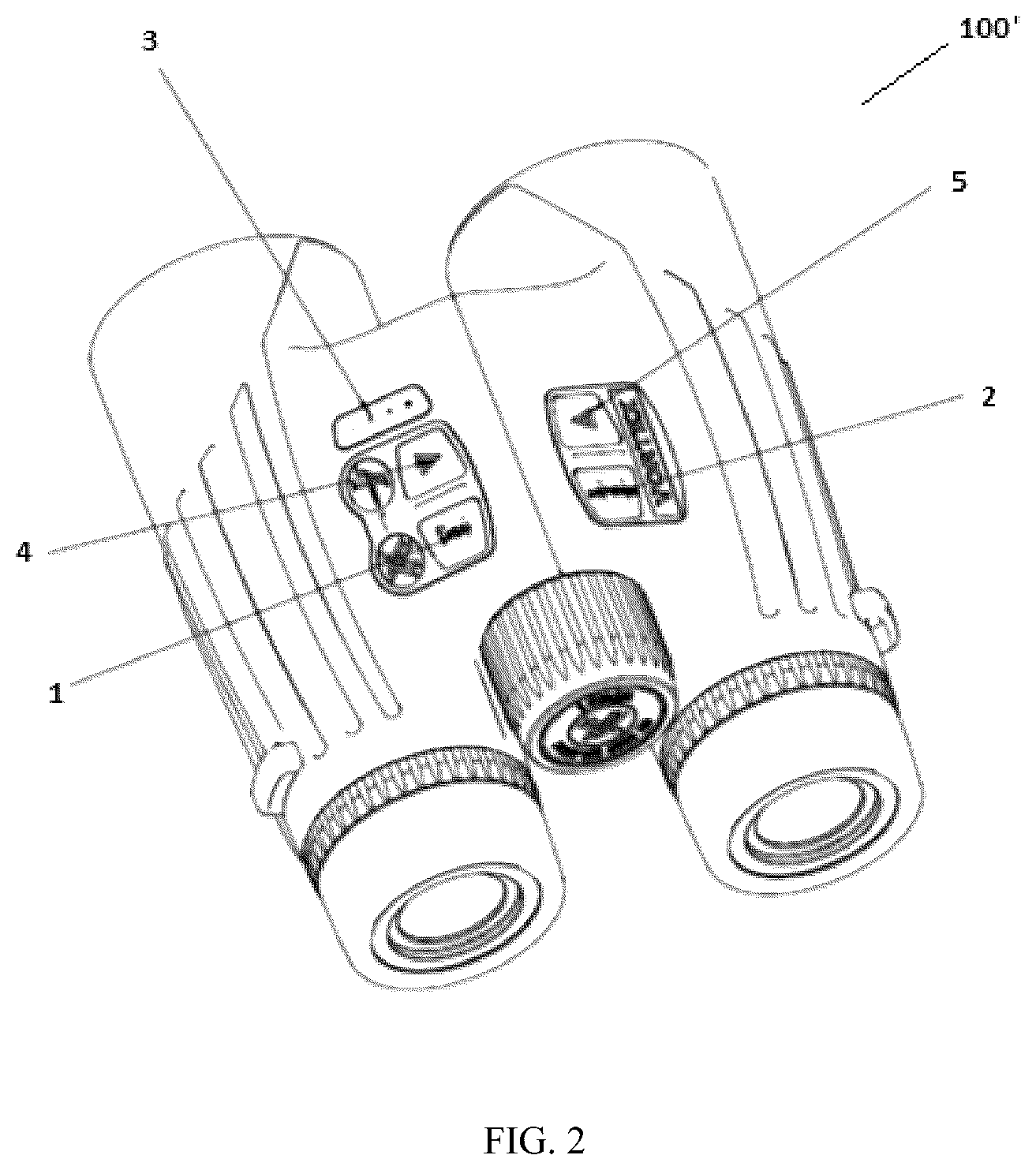 Patent US12366953 Figure 2 – User interface for viewing optic with wind direction capture