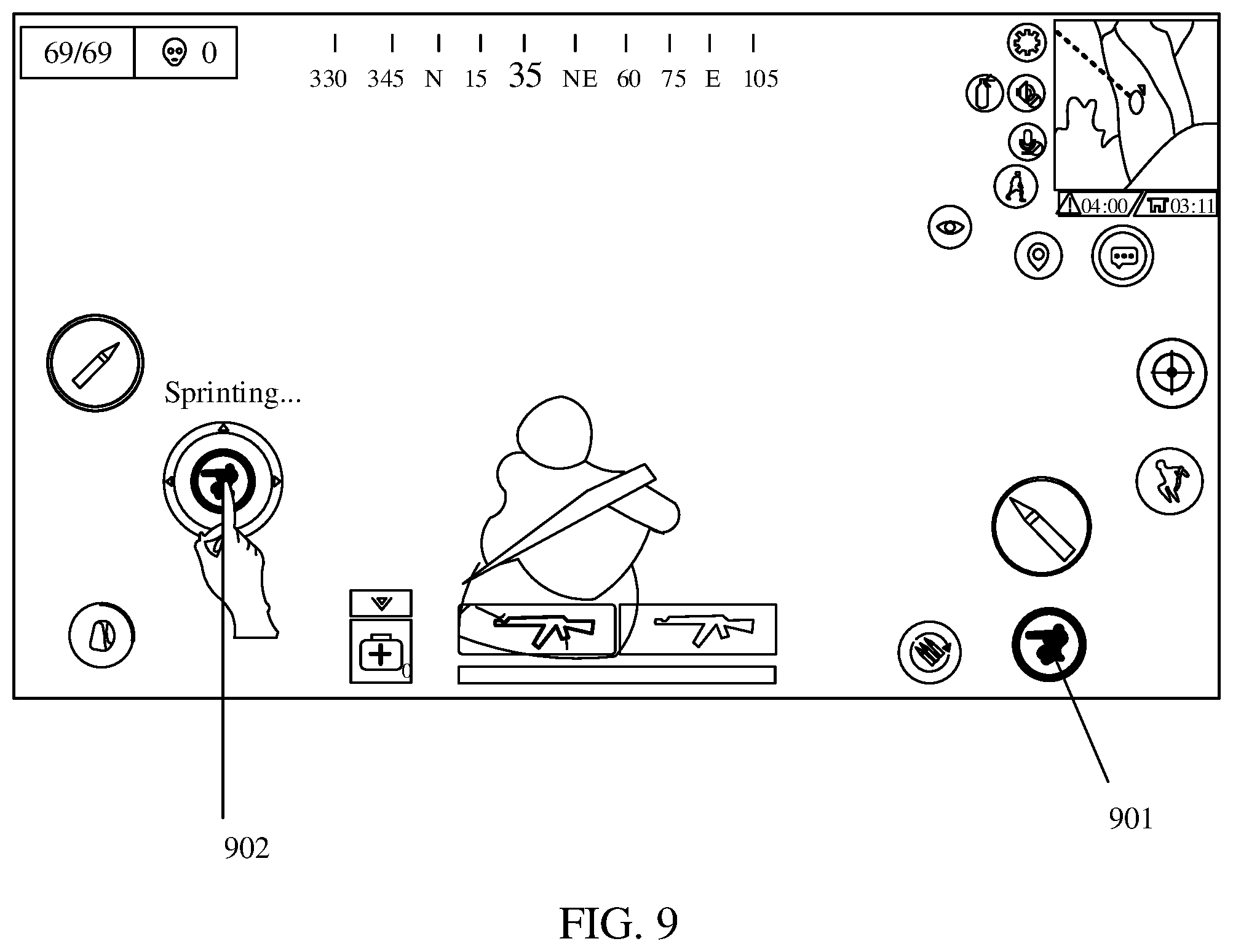 Patent US12366956 Figure 7 – Virtual object control method and apparatus, device, storage medium, and computer program product