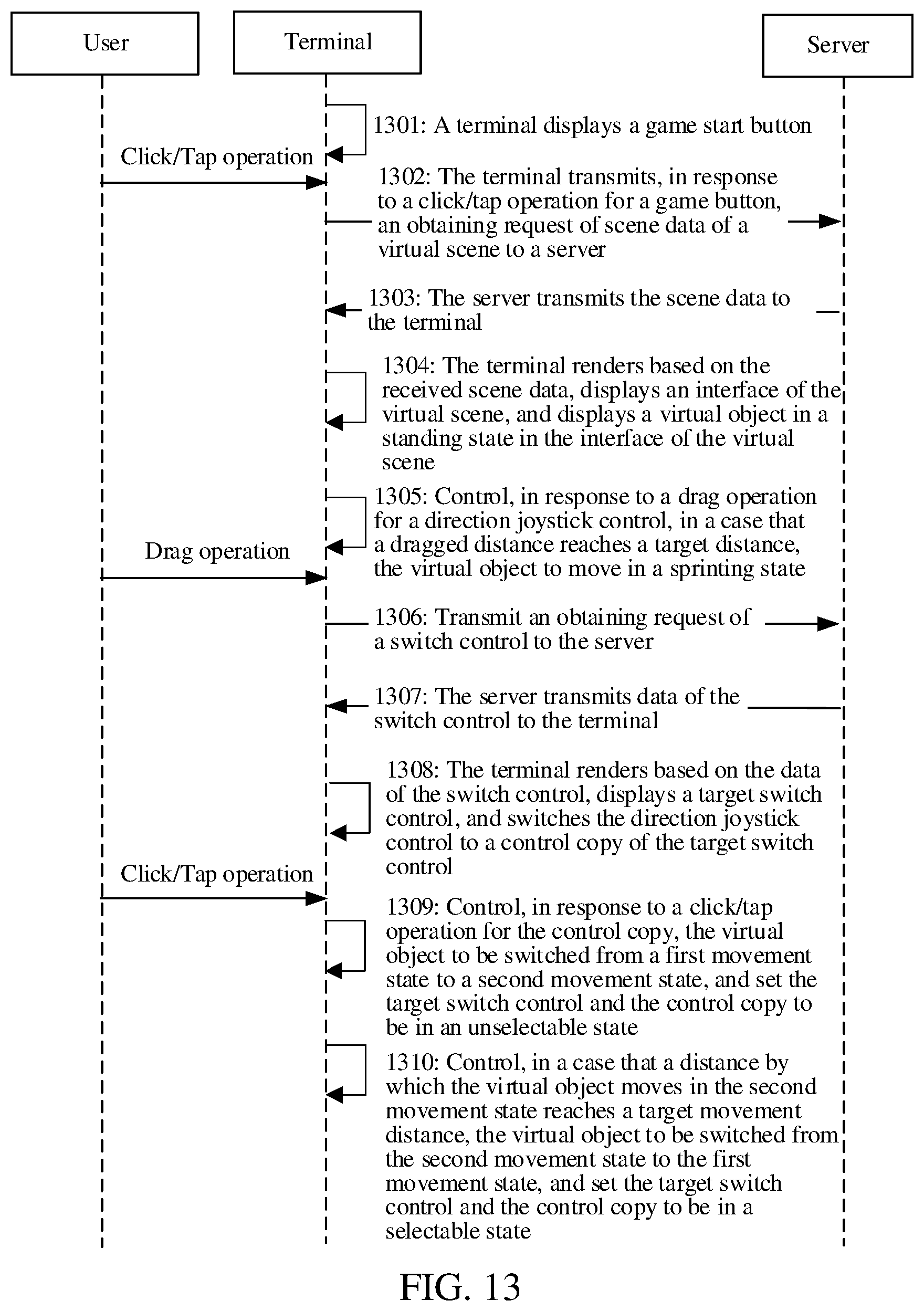 Patent US12366956 Figure 11 – Virtual object control method and apparatus, device, storage medium, and computer program product