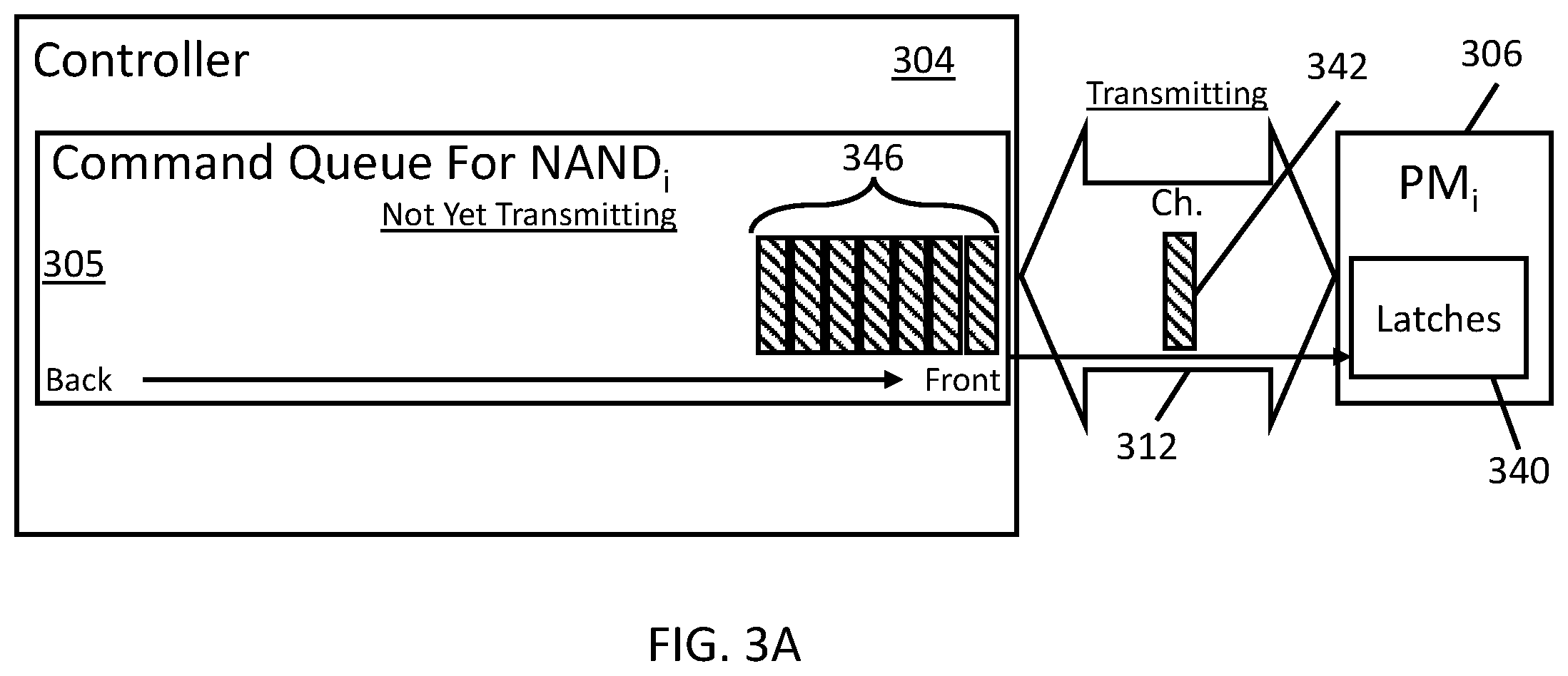 Patent US12366962 Figure 3 – System method for improving read command process times in solid-state drives (SSD) by having processor split-up background writes based on determined command size