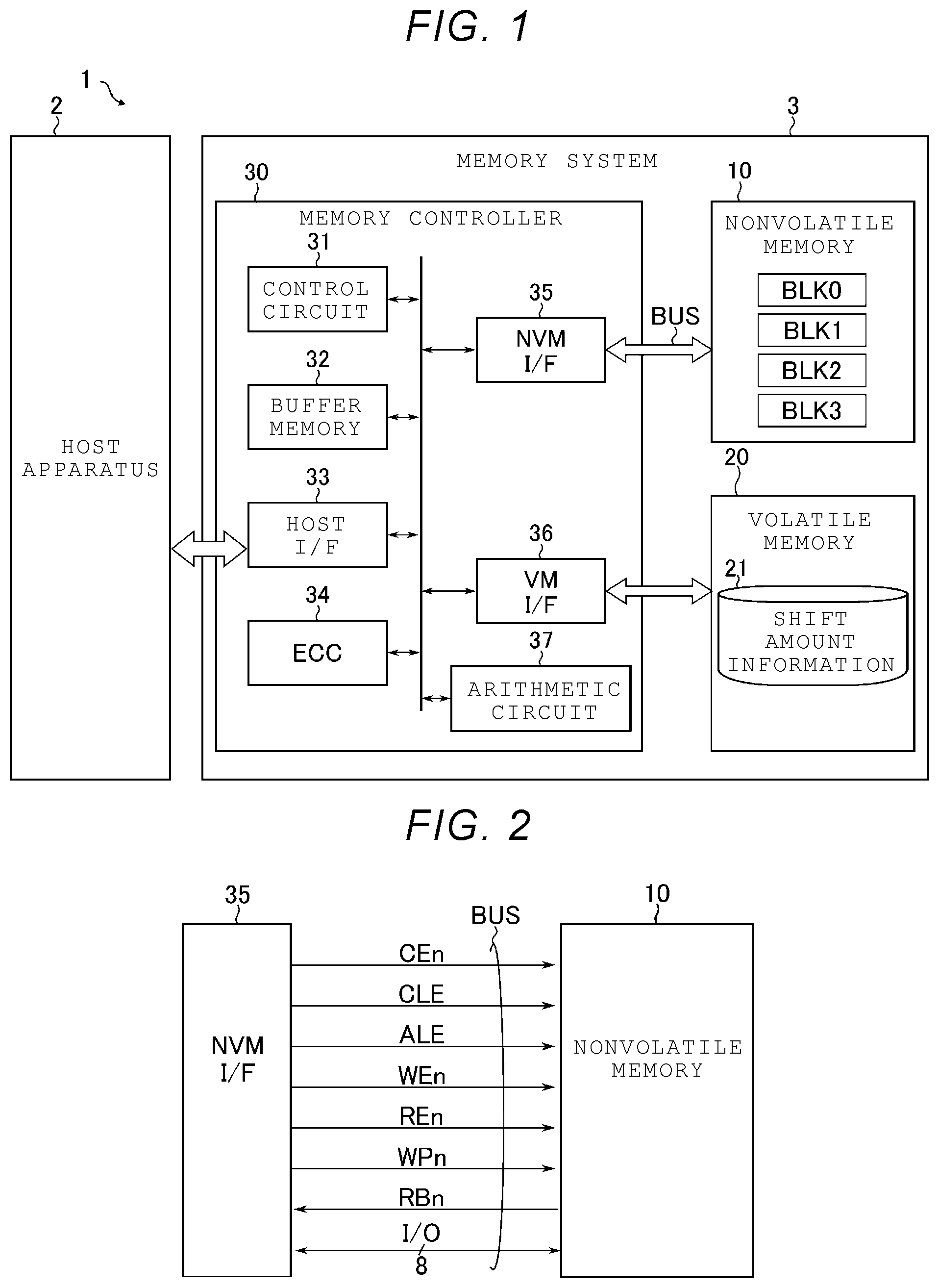 Patent US12366966 Figure 1 – Memory system