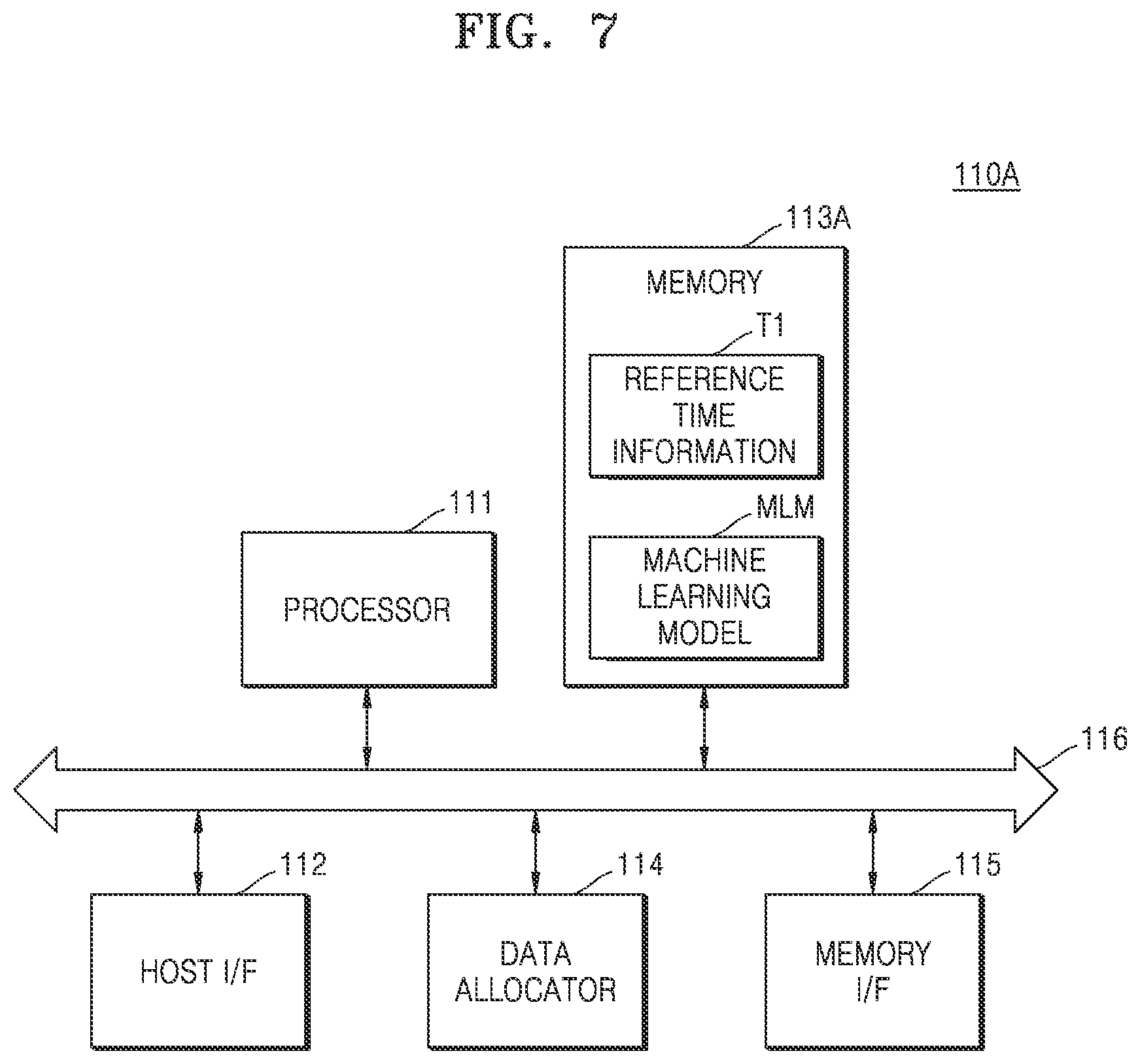 Patent US12366970 Figure 7 – Storage device and operating method
