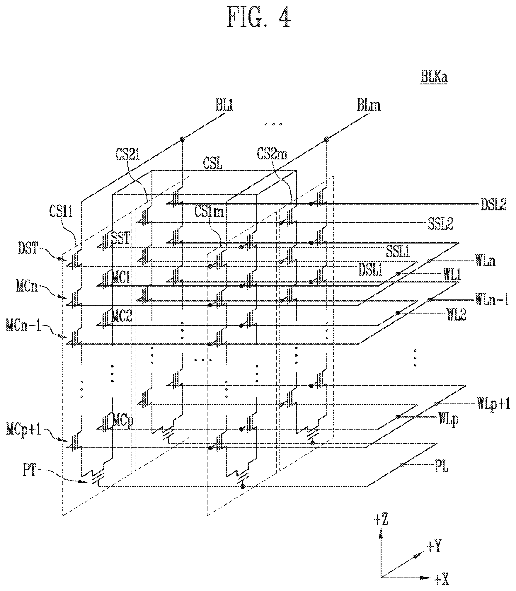 Patent US12366971 Figure 4 – Memory device and method of operating the same