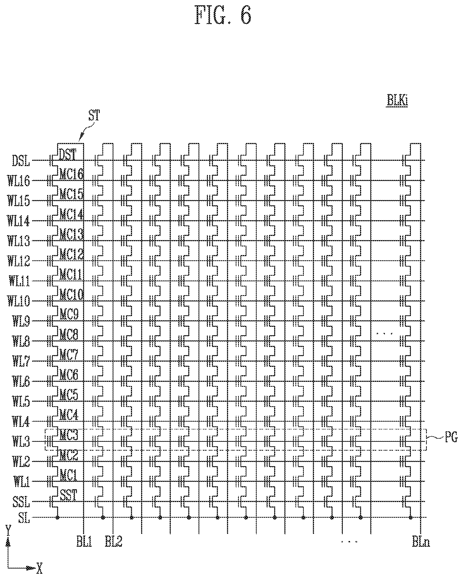 Patent US12366971 Figure 6 – Memory device and method of operating the same
