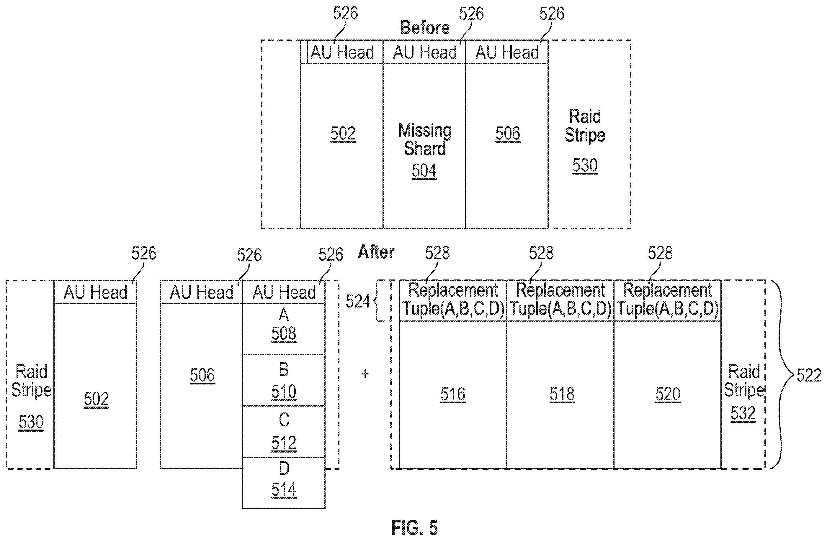 Patent US12366972 Figure 14 – Allocation of differing erase block sizes