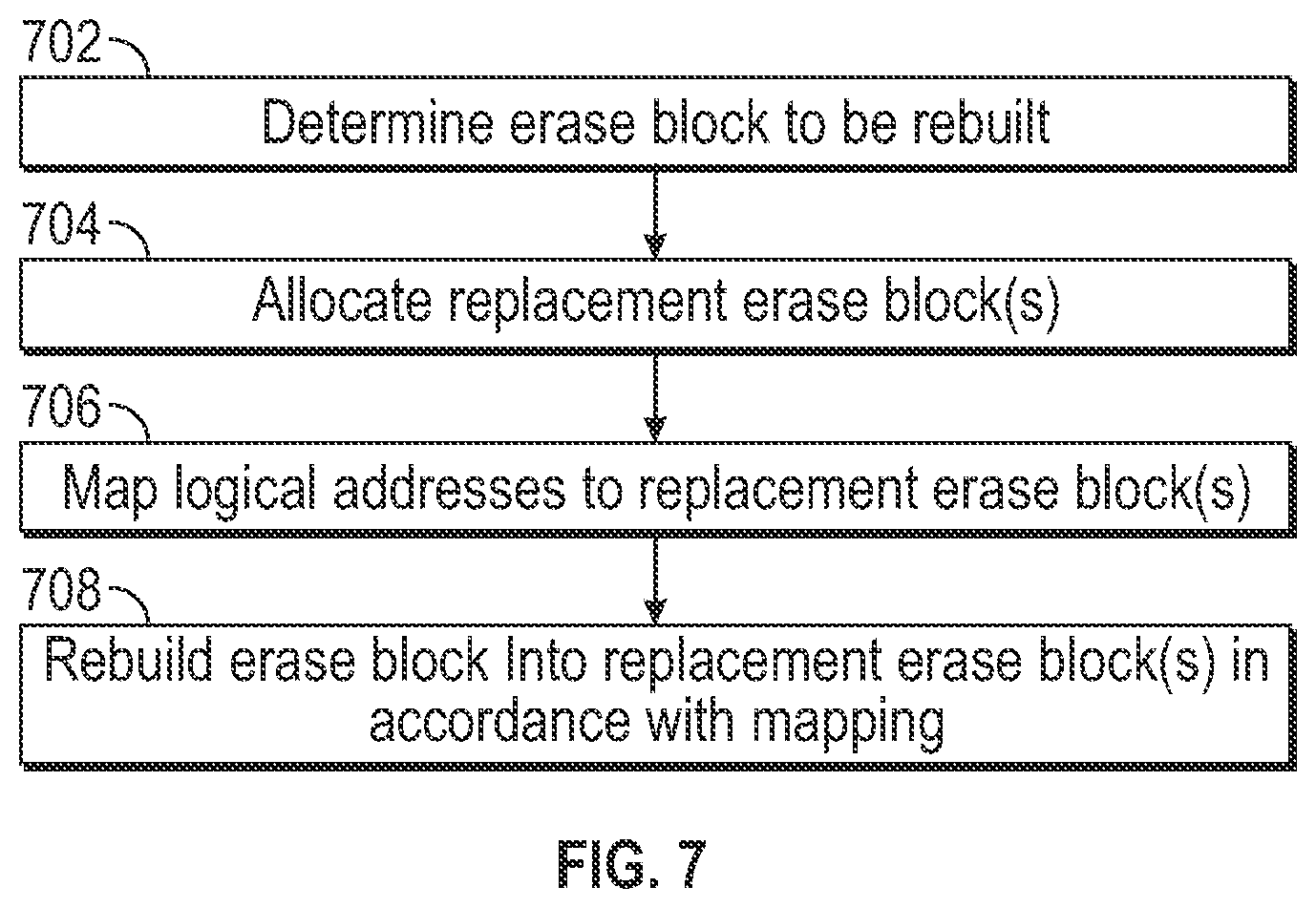 Patent US12366972 Figure 16 – Allocation of differing erase block sizes