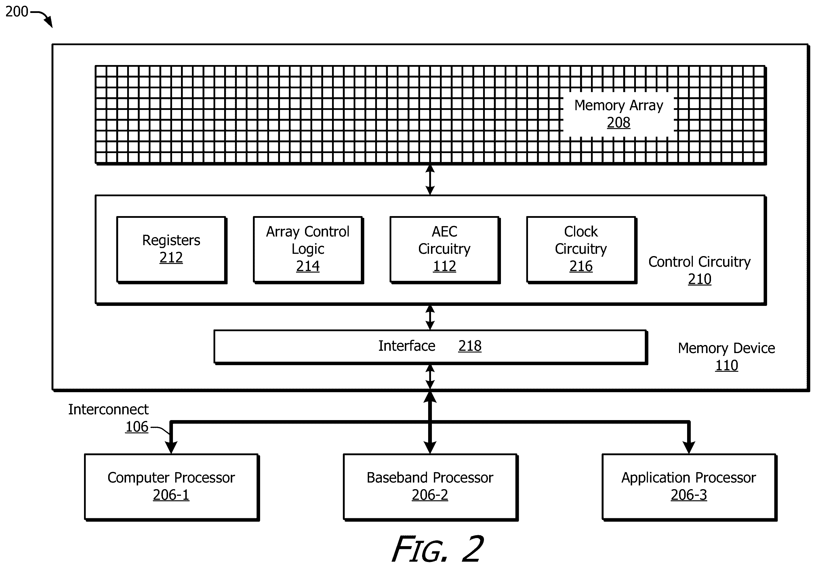 Patent US12366975 Figure 2 – Automated error correction with memory refresh