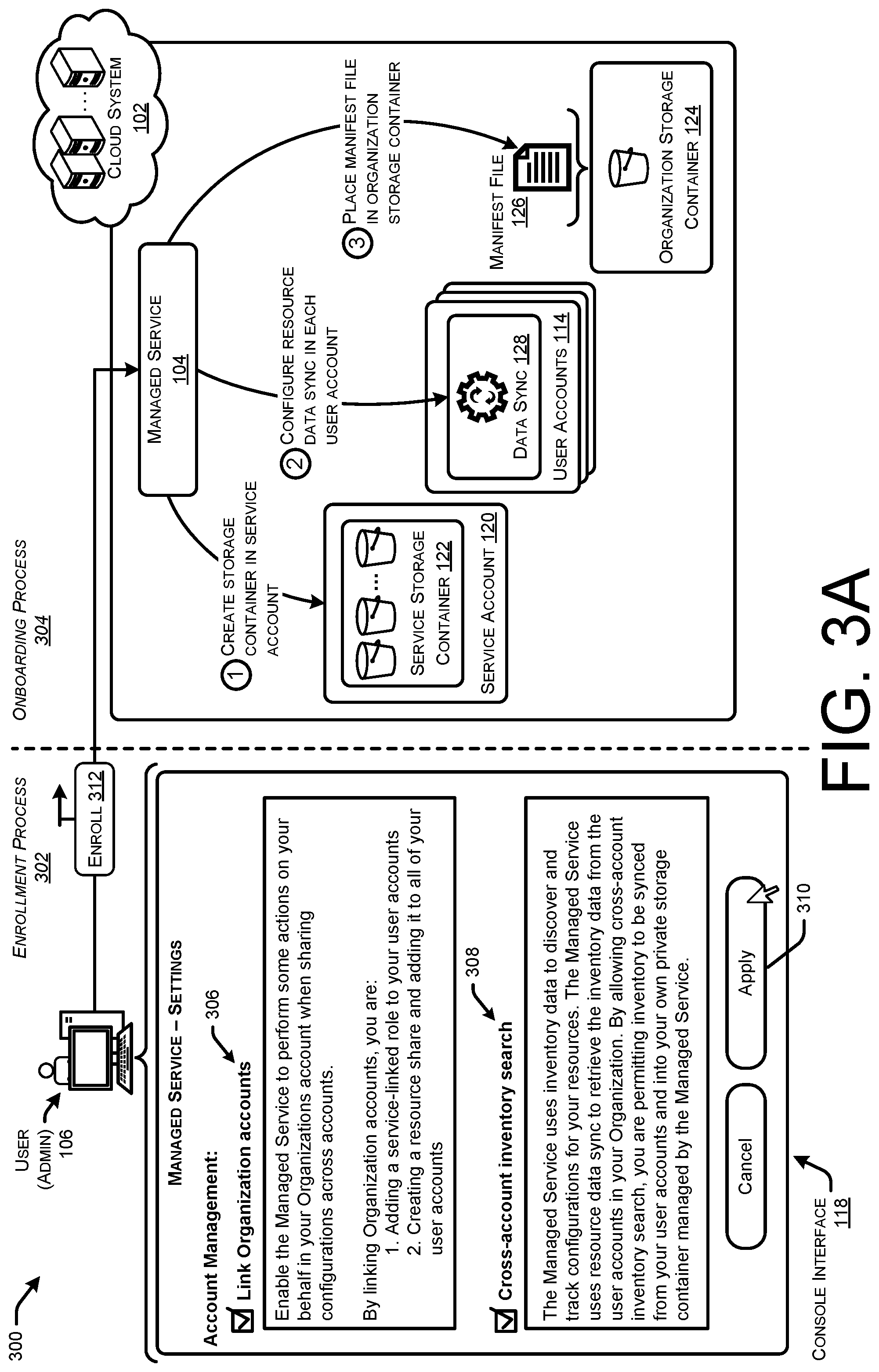 Patent US12366981 Figure 4 – Managed discovery of inventory information for user accounts