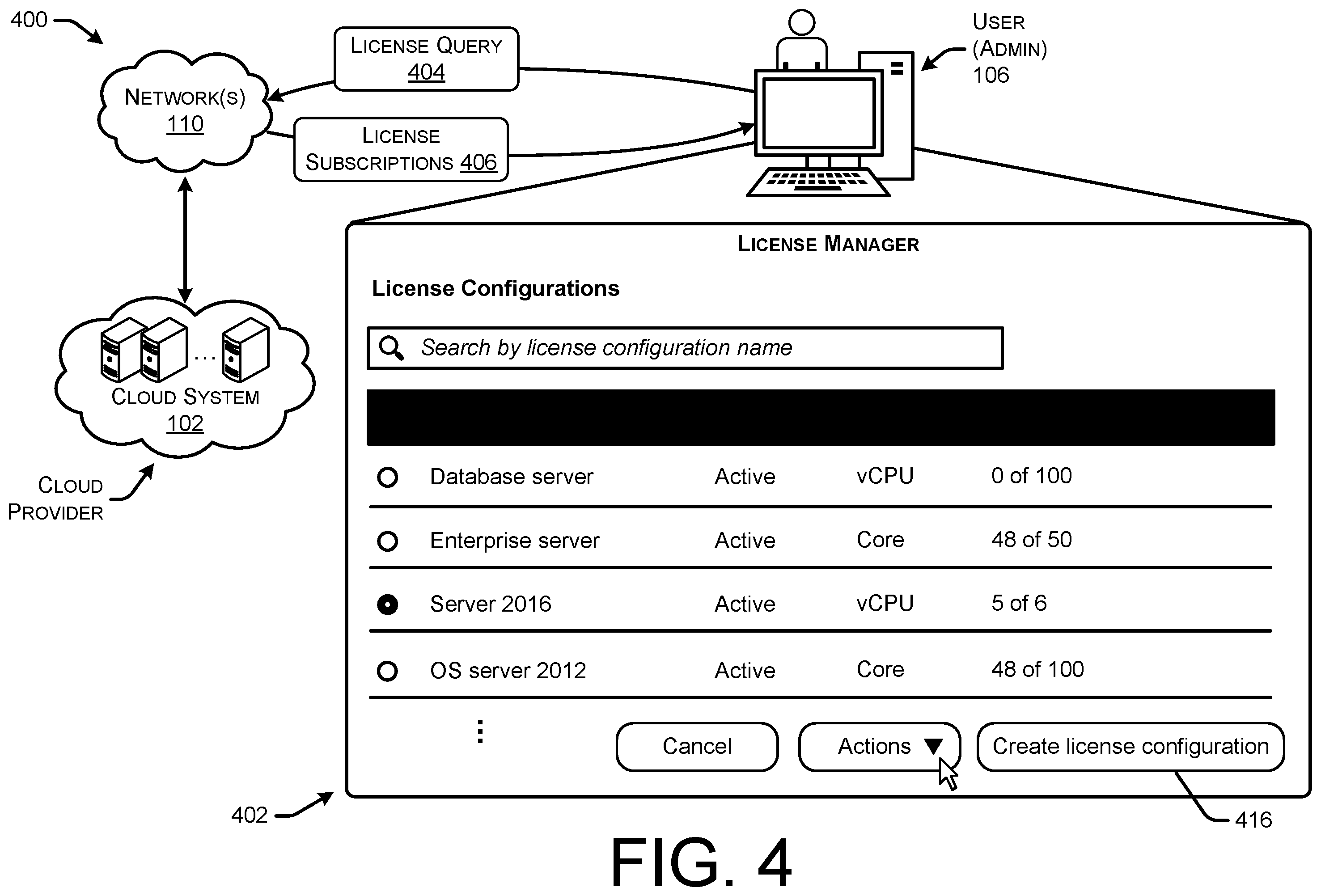 Patent US12366981 Figure 6 – Managed discovery of inventory information for user accounts