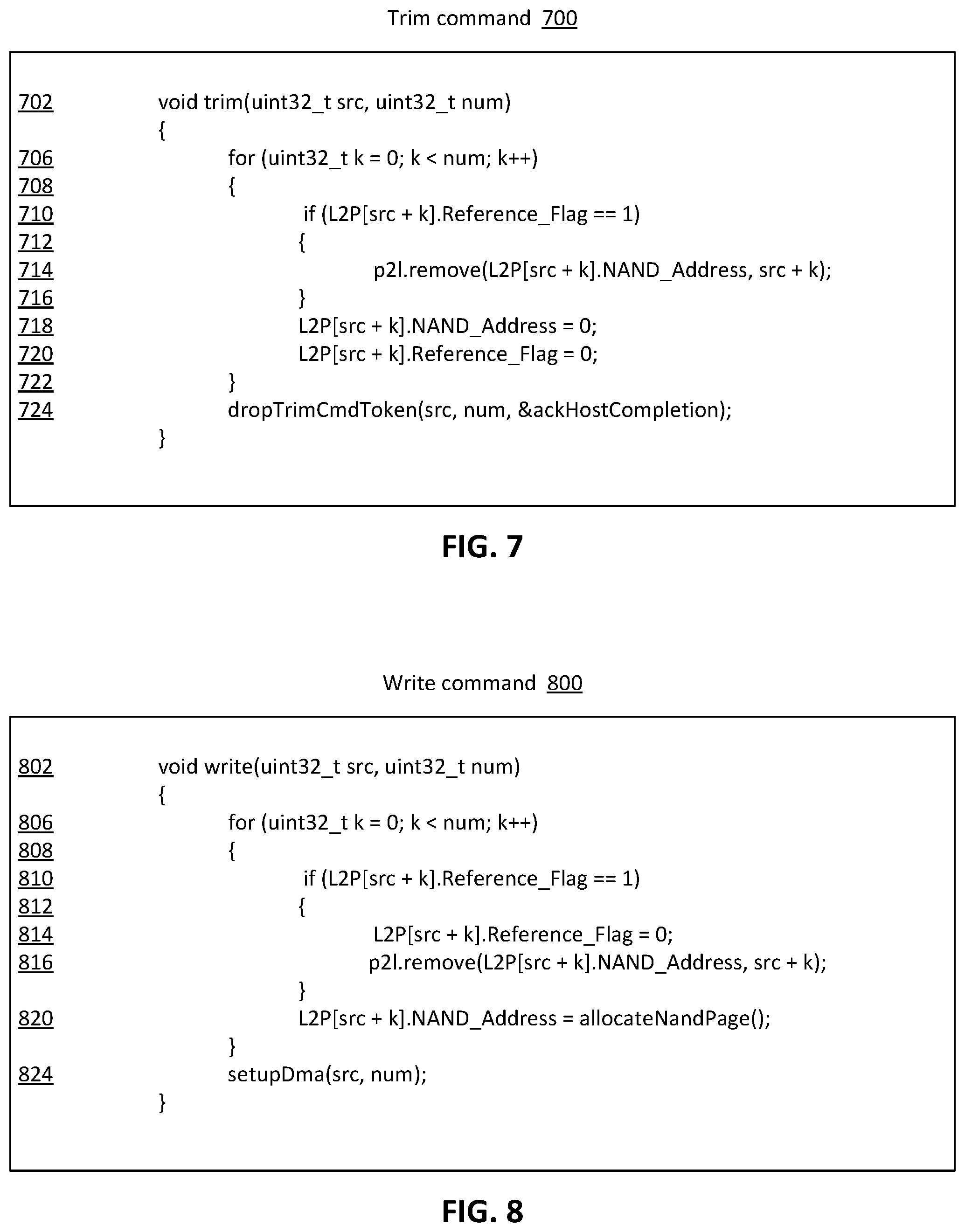 Patent US12366986 Figure 7 – On-SSD-copy techniques using copy-on-write