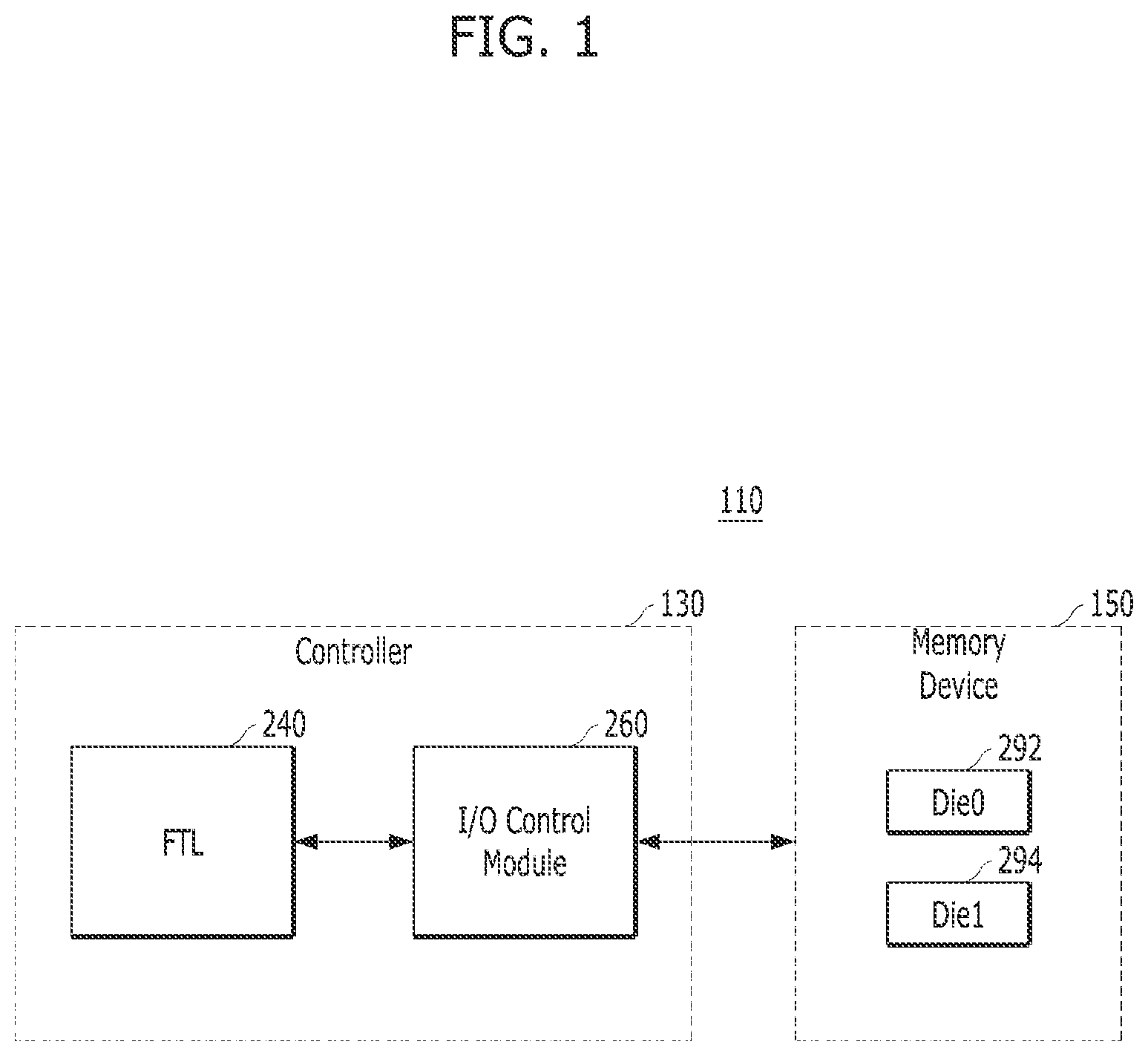 Patent US12366993 Figure 1 – Apparatus and method for improving data input/output performance of storage