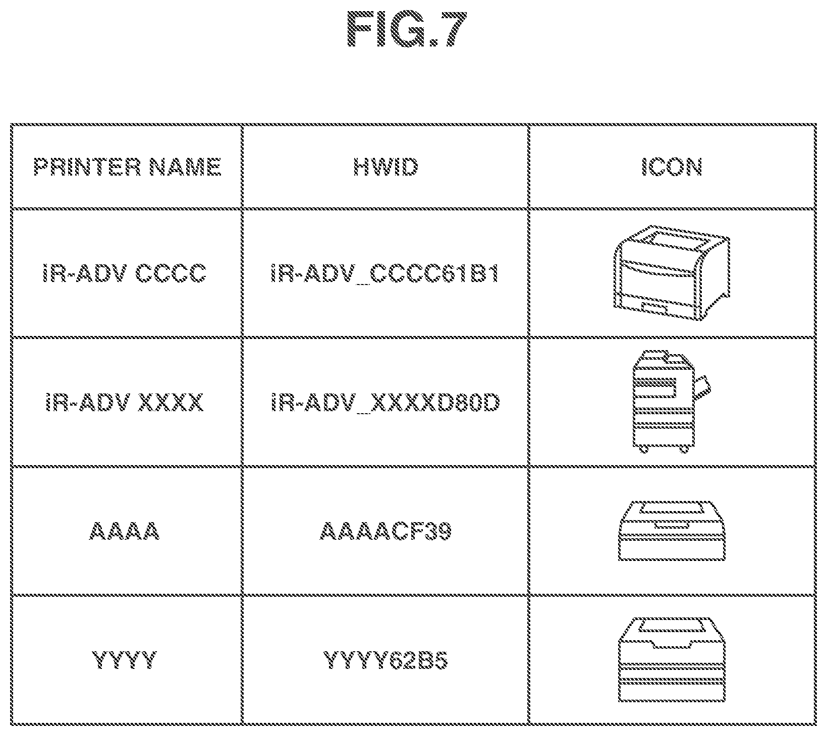 Patent US12367001 Figure 7 – Storage medium, computer, and method related to application for providing print setting screen
