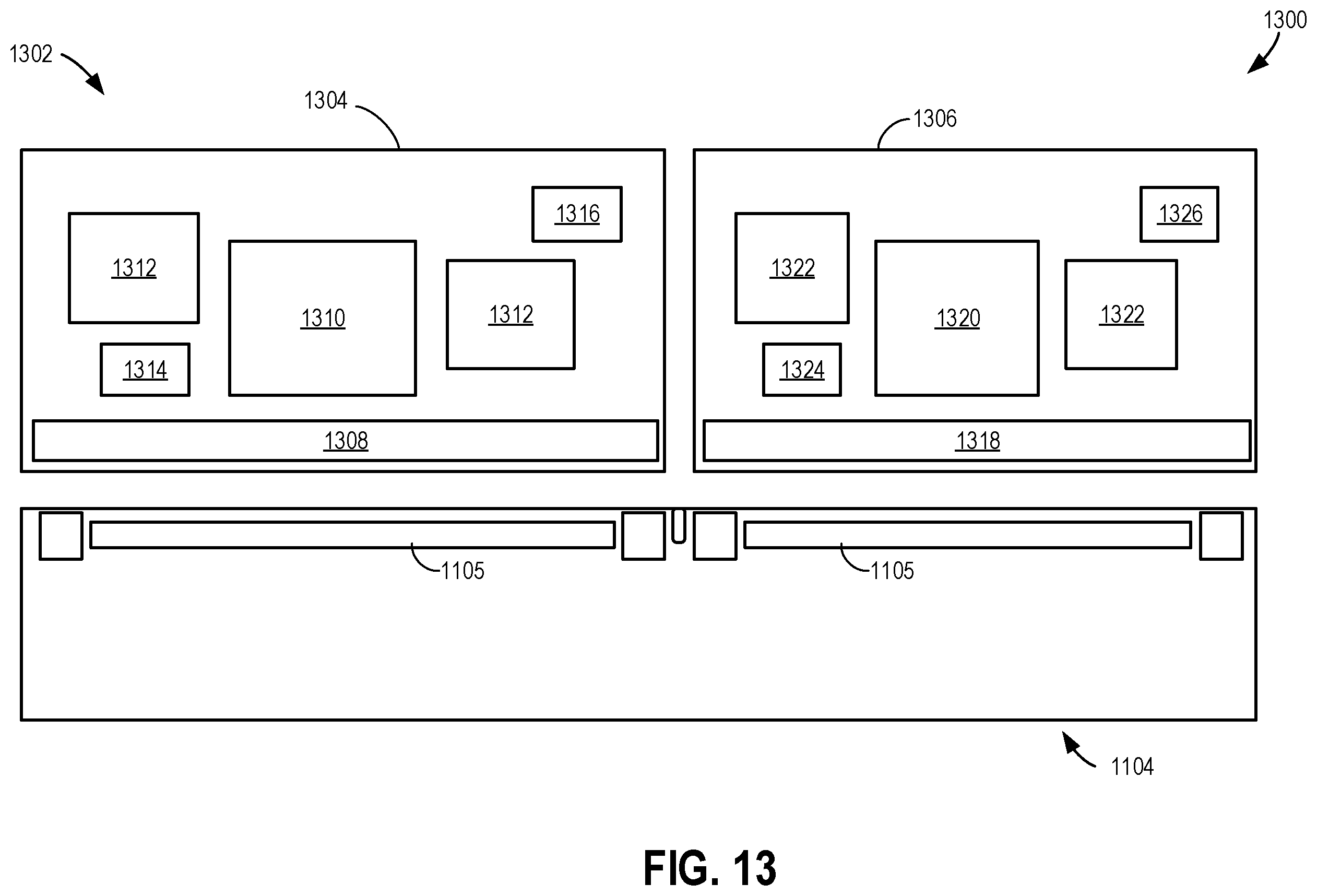 Patent US12367003 Figure 13 – Systems and methods for scalable cockpit controller with generic and reconfigurable car-interface