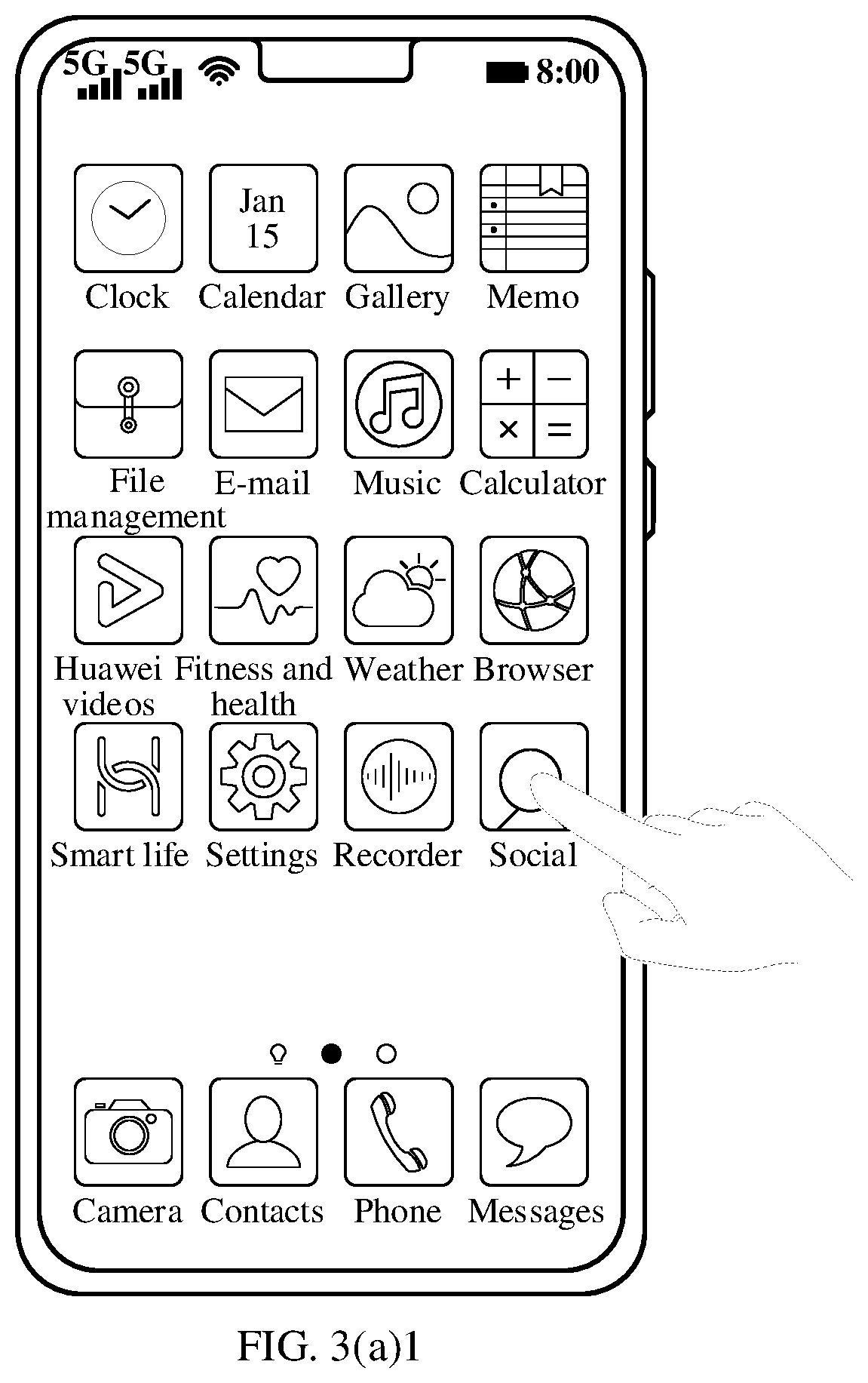 Patent US12367006 Figure 3 – Display method, electronic device, and system