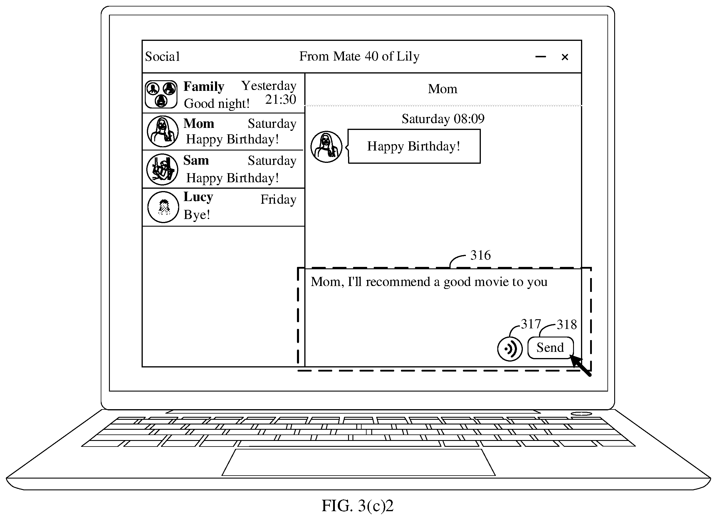 Patent US12367006 Figure 8 – Display method, electronic device, and system