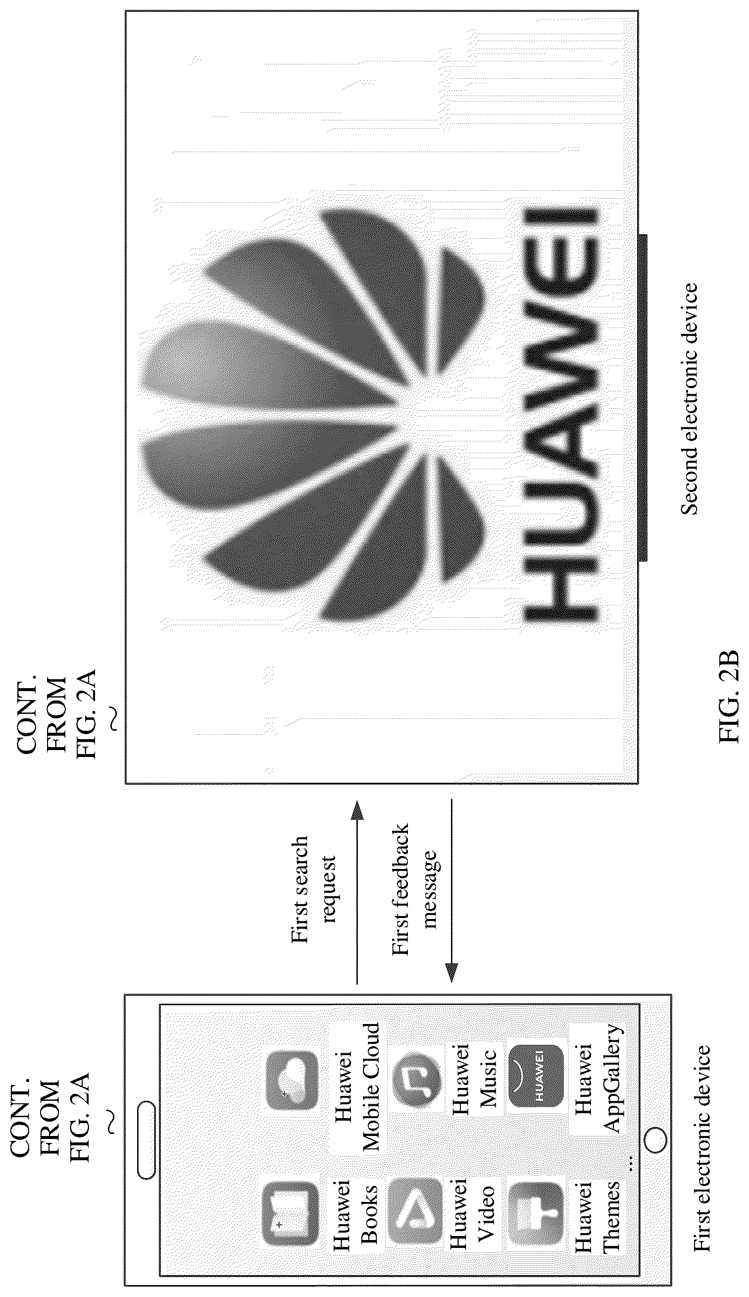 Patent US12367007 Figure 7 – First electronic device, second electronic device, and projection processing method