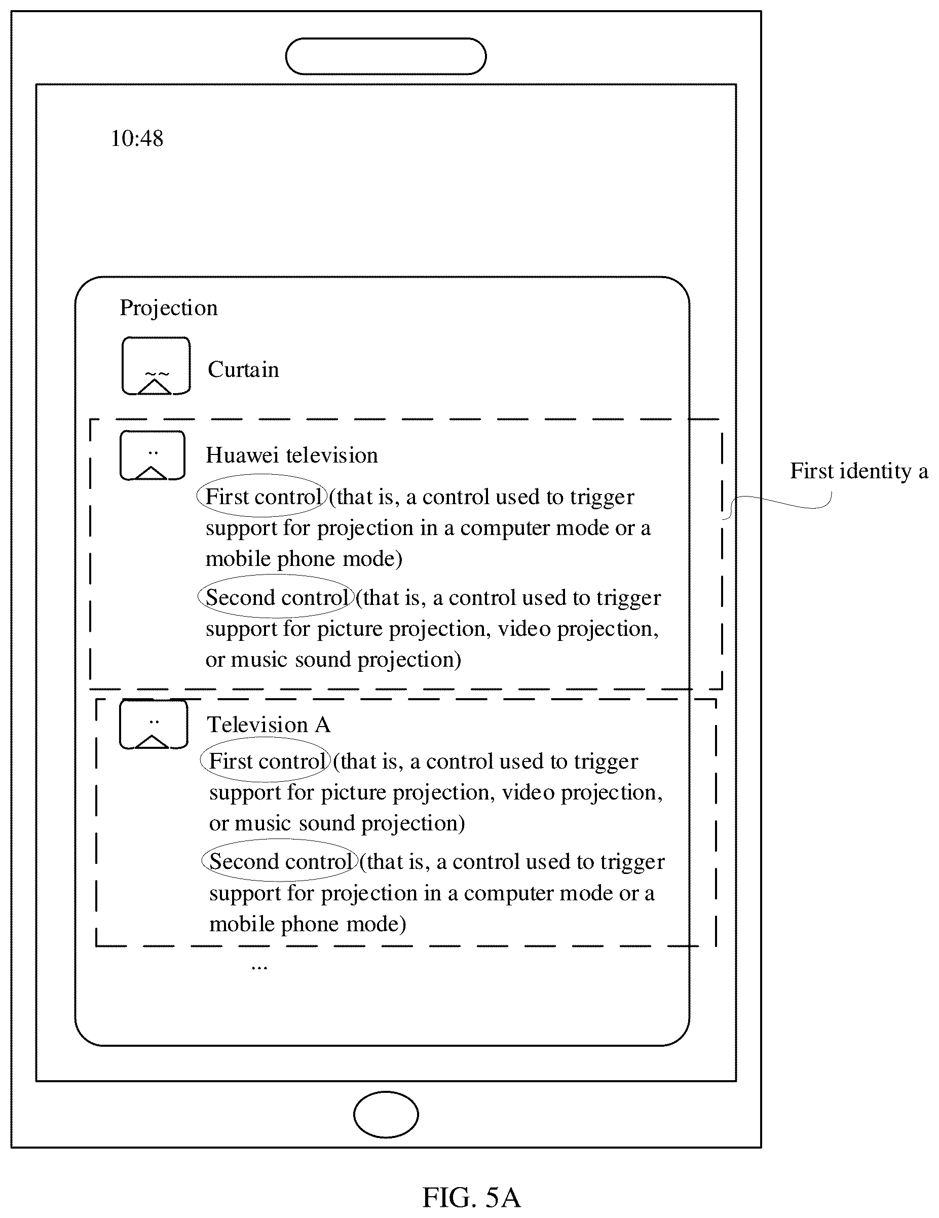 Patent US12367007 Figure 10 – First electronic device, second electronic device, and projection processing method