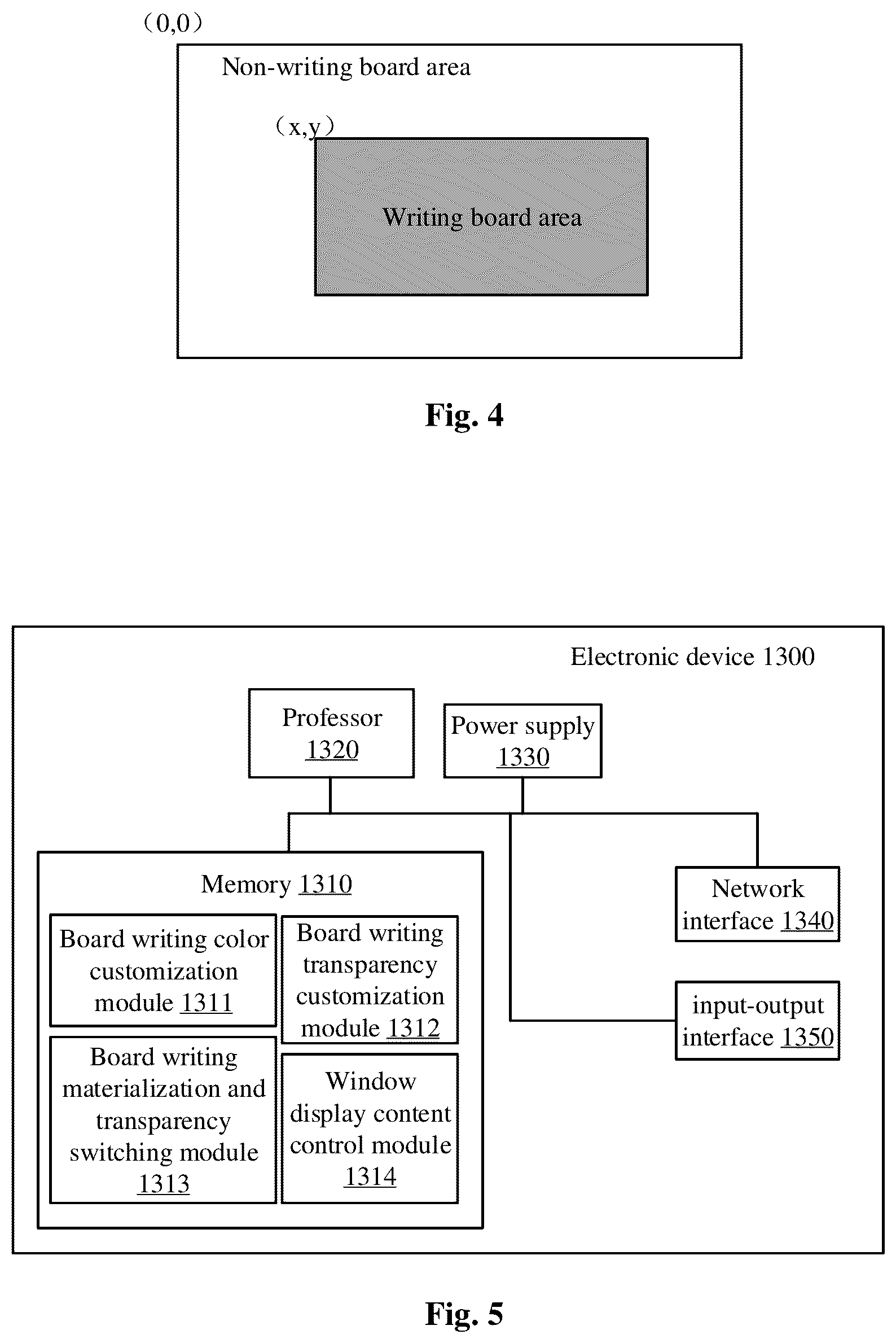 Patent US12367008 Figure 2 – Processing method for board writing display and related devices