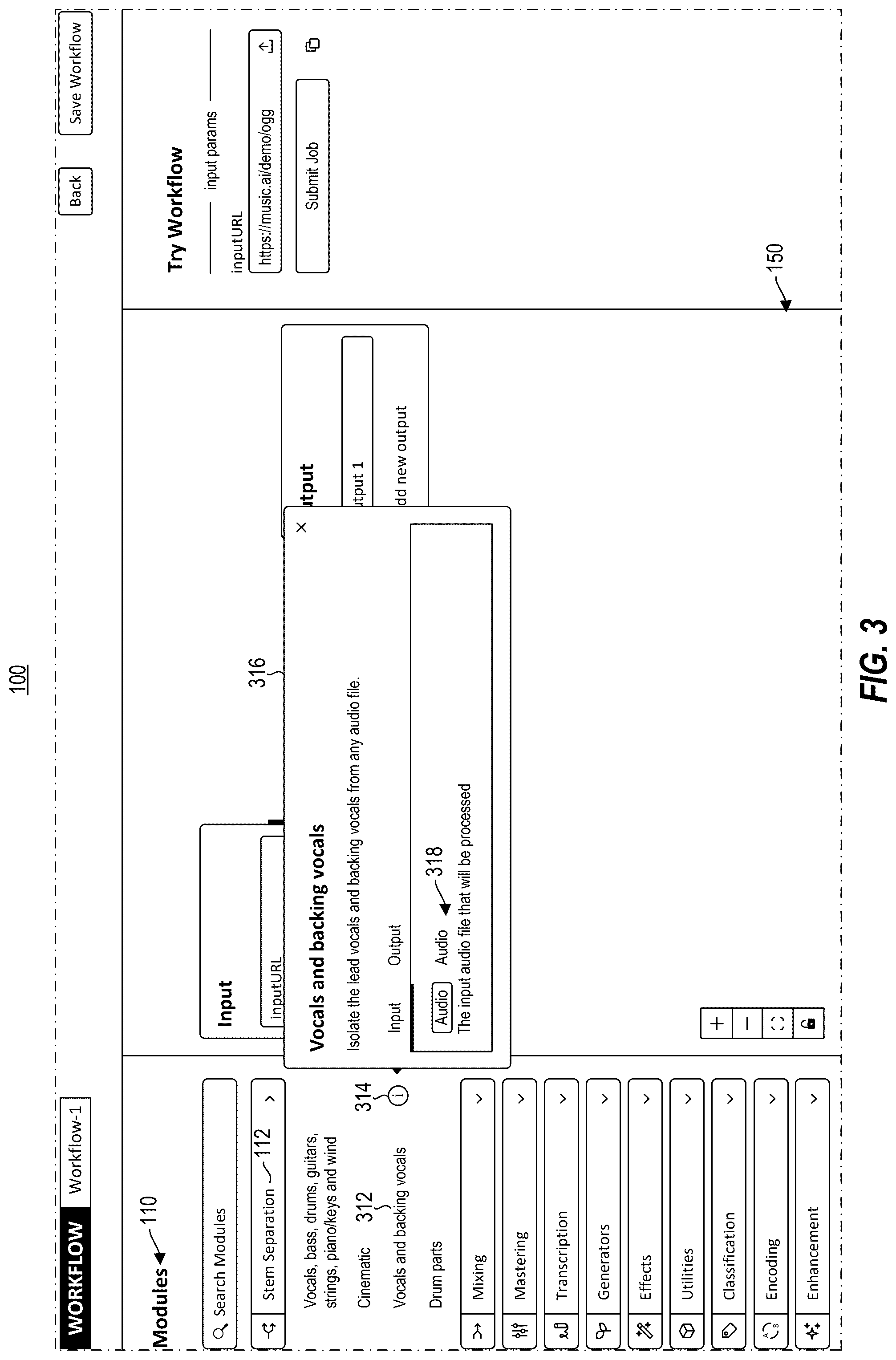 Patent US12367010 Figure 3 – Systems and methods for facilitating audio processing