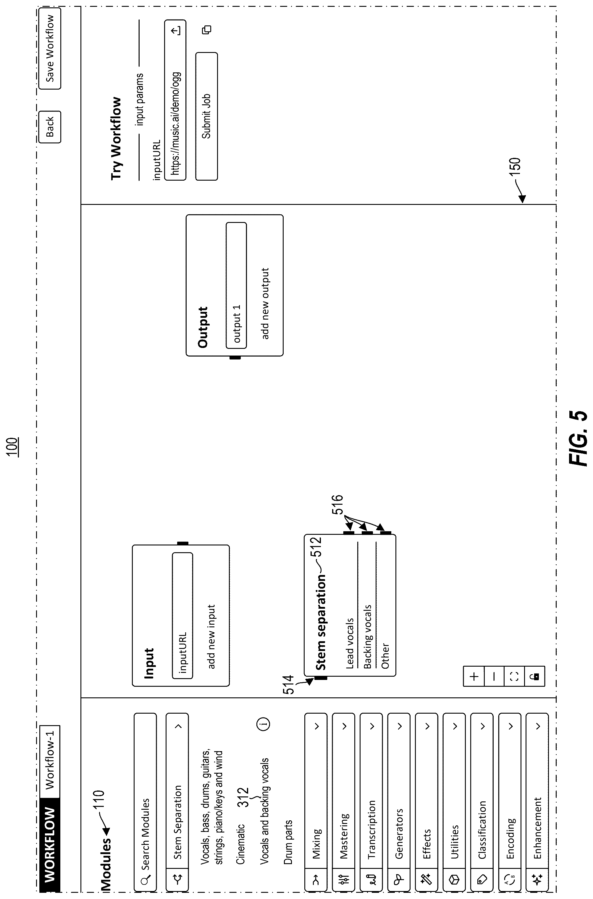 Patent US12367010 Figure 5 – Systems and methods for facilitating audio processing