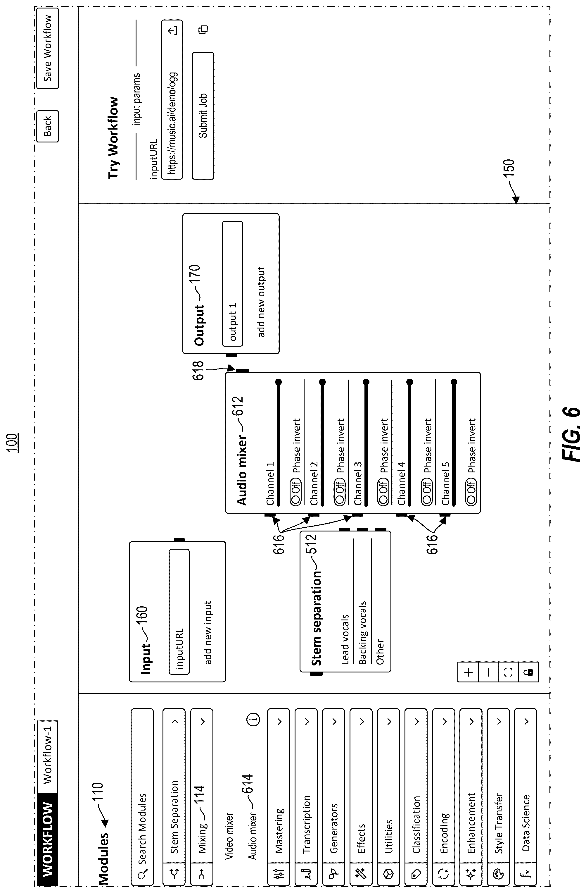 Patent US12367010 Figure 6 – Systems and methods for facilitating audio processing
