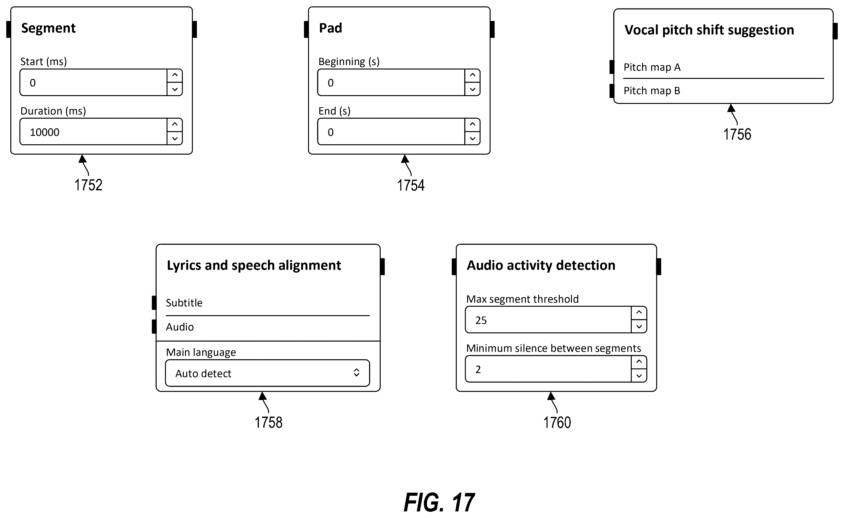 Patent US12367010 Figure 17 – Systems and methods for facilitating audio processing