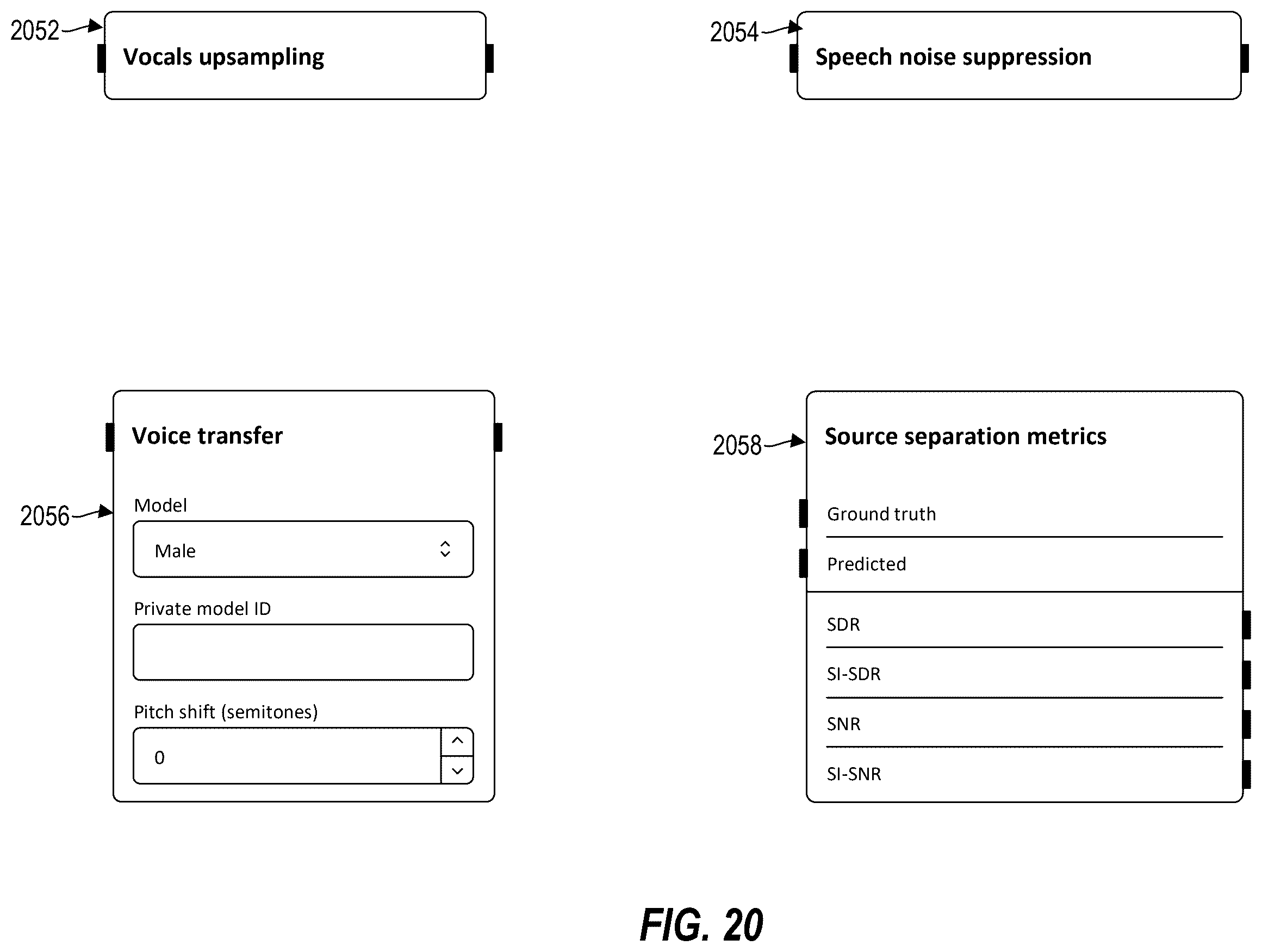Patent US12367010 Figure 20 – Systems and methods for facilitating audio processing