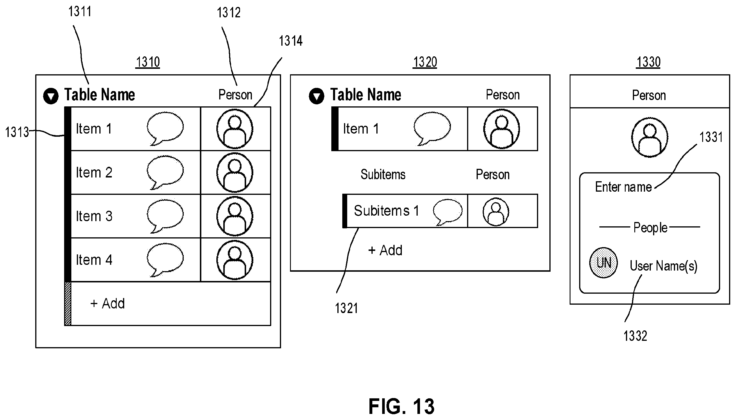 Patent US12367011 Figure 19 – Digital processing systems and methods for cell animations within tables of collaborative work systems