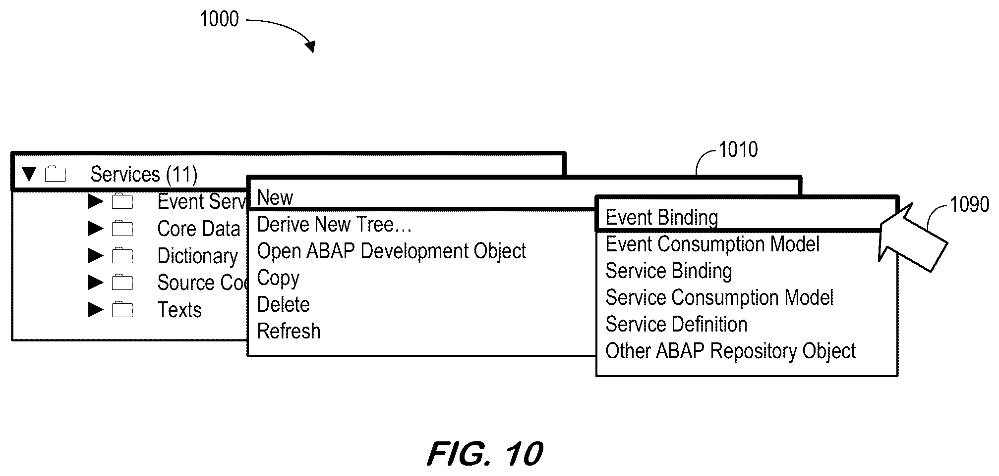 Patent US12367014 Figure 12 – Event consumption for high-level programing language platform