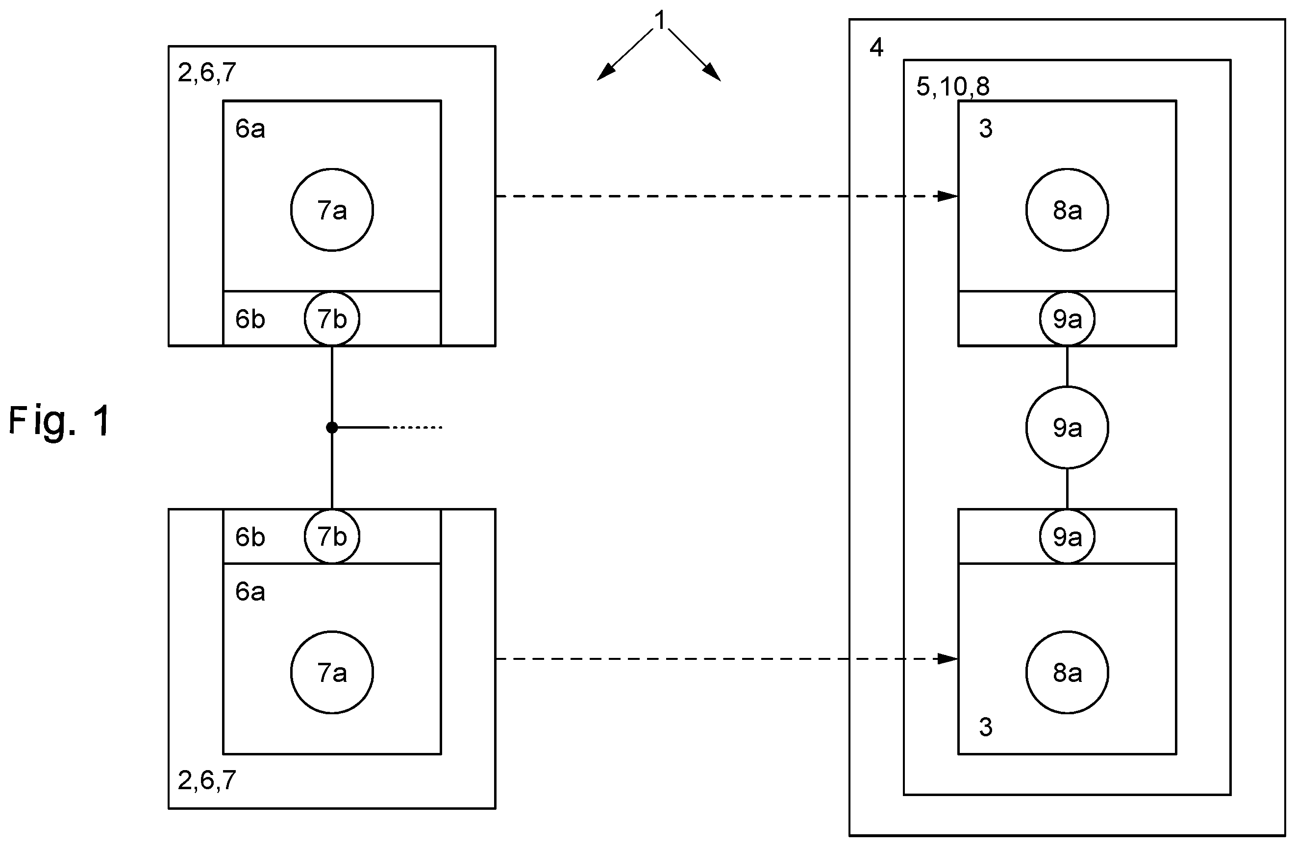 Patent US12367036 Figure 1 – Method and system for testing at least one electronic control device as a virtual control device on a simulator, and corresponding simulator