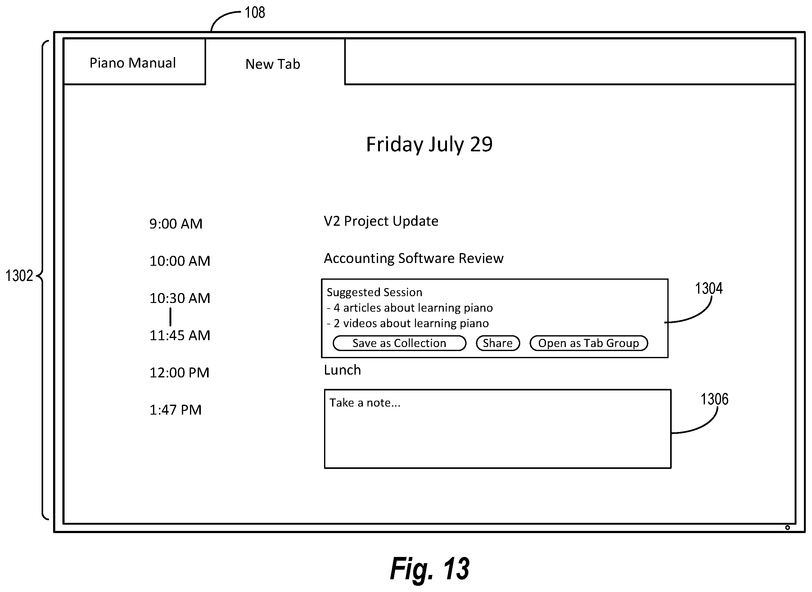 Patent US12367051 Figure 13 – Storing and restoring desktop application scenes