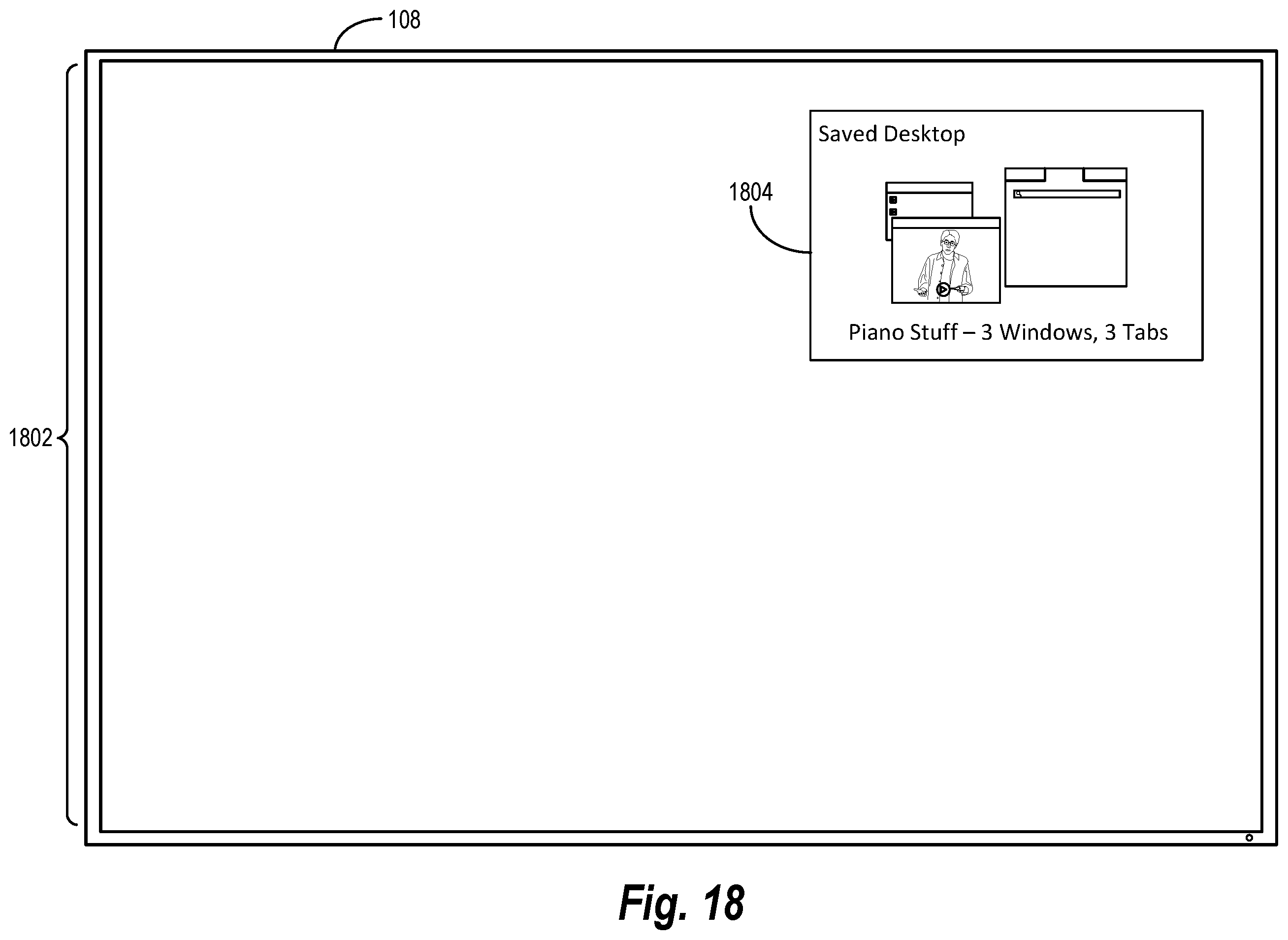 Patent US12367051 Figure 18 – Storing and restoring desktop application scenes