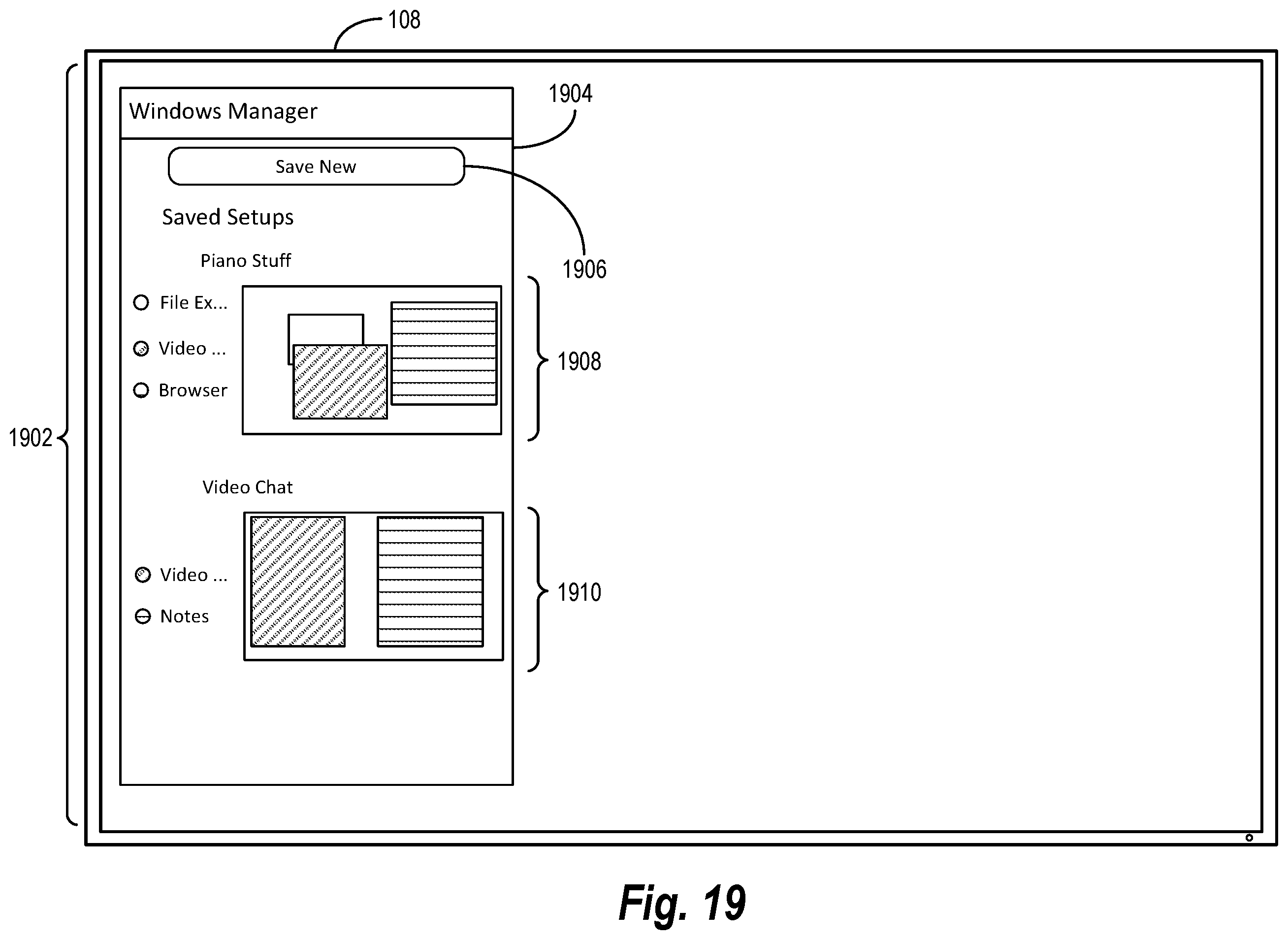 Patent US12367051 Figure 19 – Storing and restoring desktop application scenes