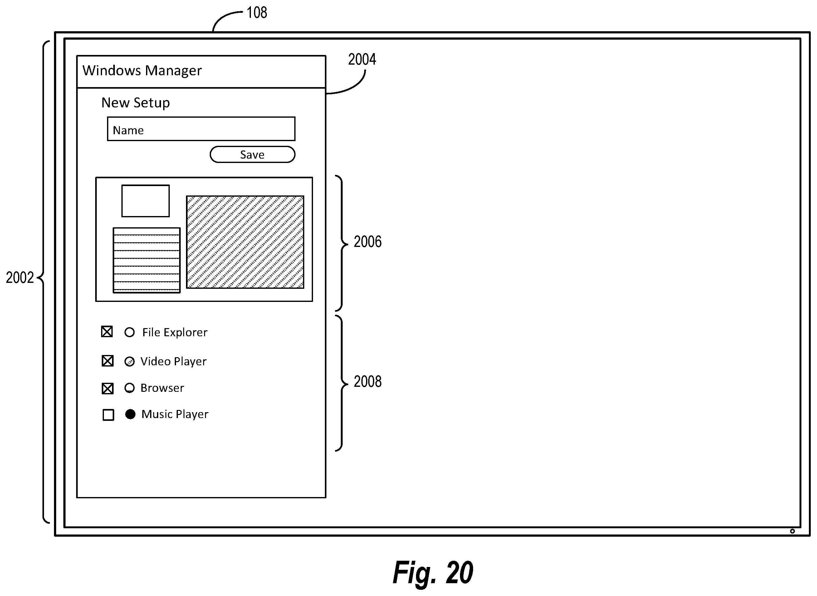 Patent US12367051 Figure 20 – Storing and restoring desktop application scenes