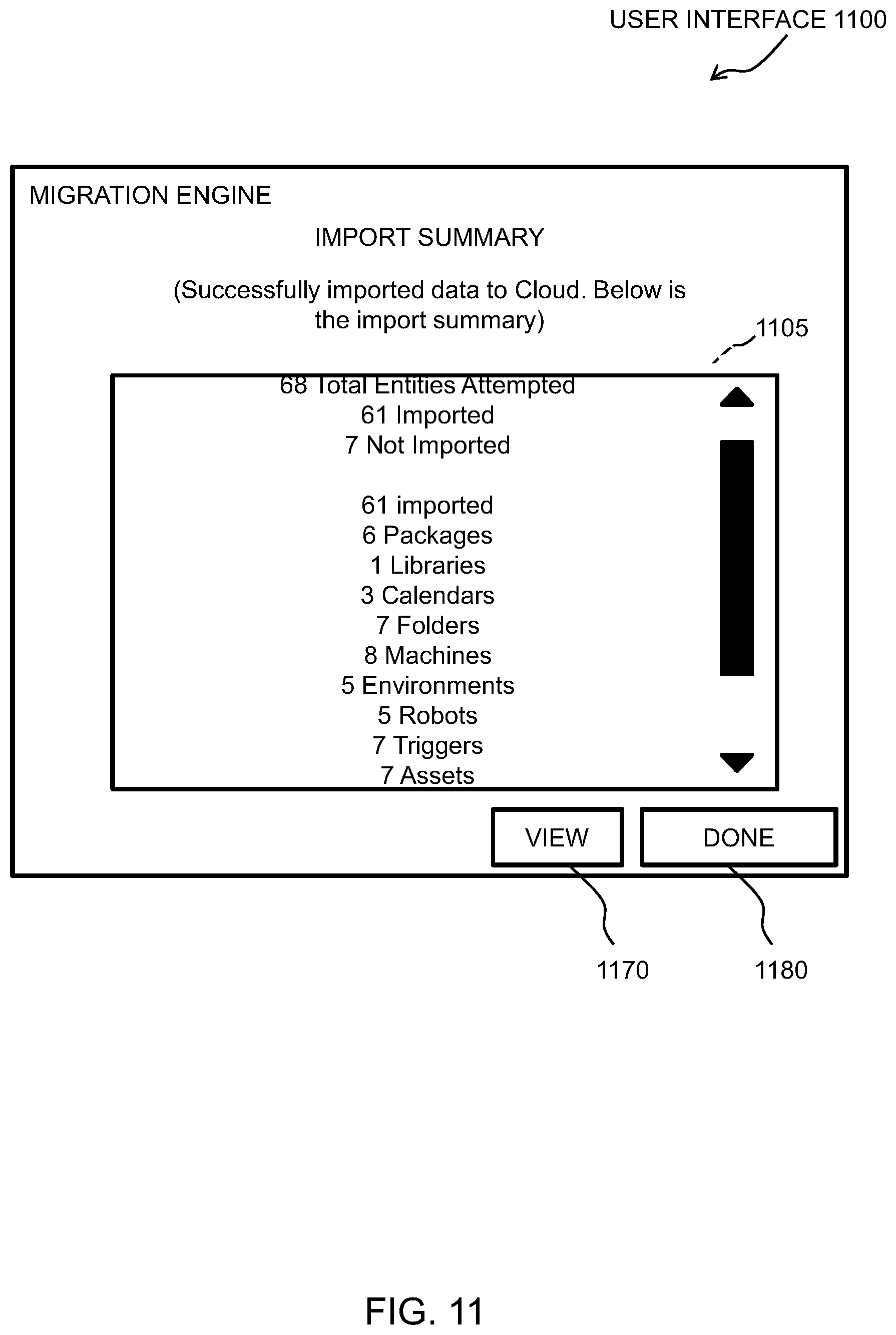 Patent US12367067 Figure 11 – Cloud migration