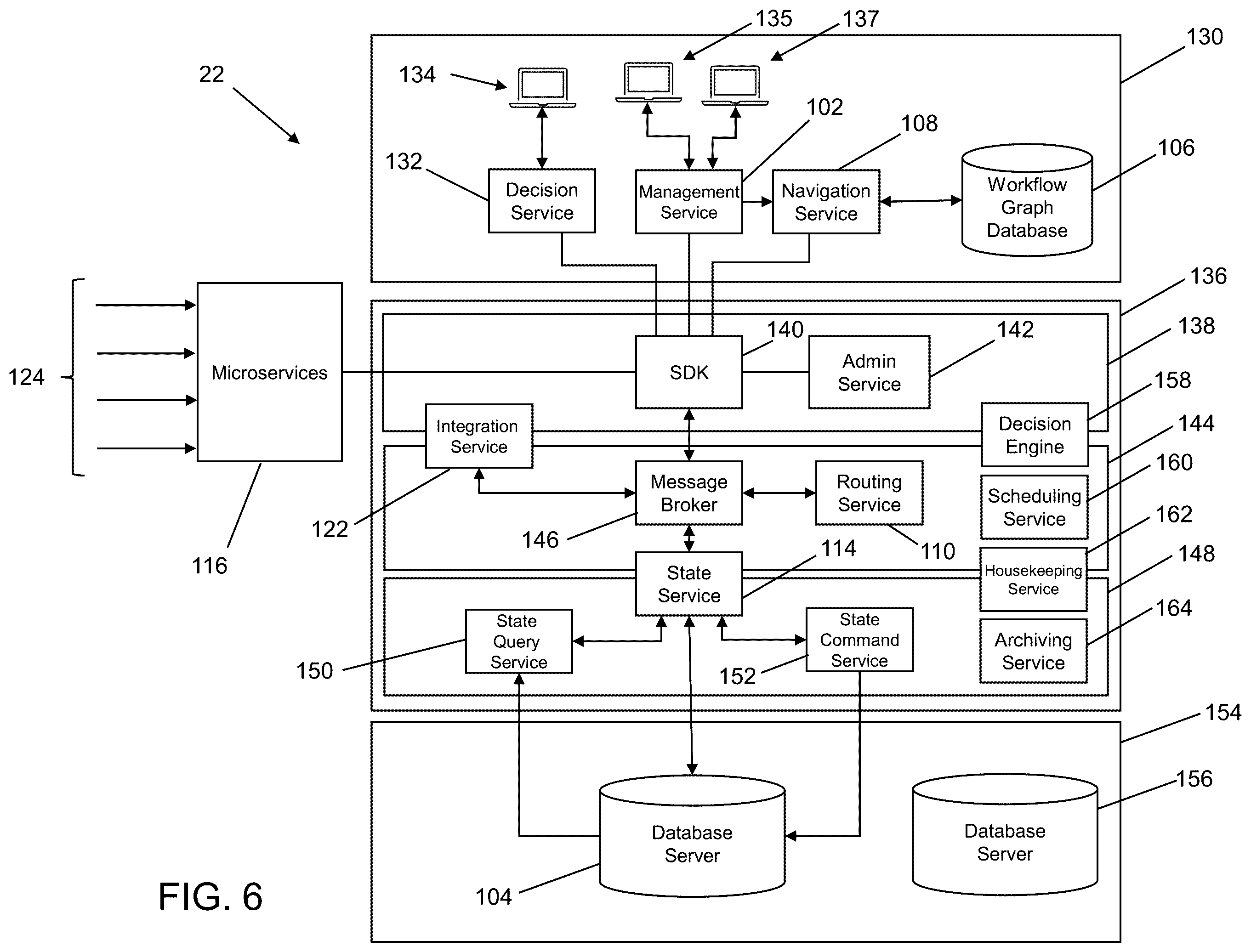Patent US12367069 Figure 6 – System and method for executing a dynamic routing service
