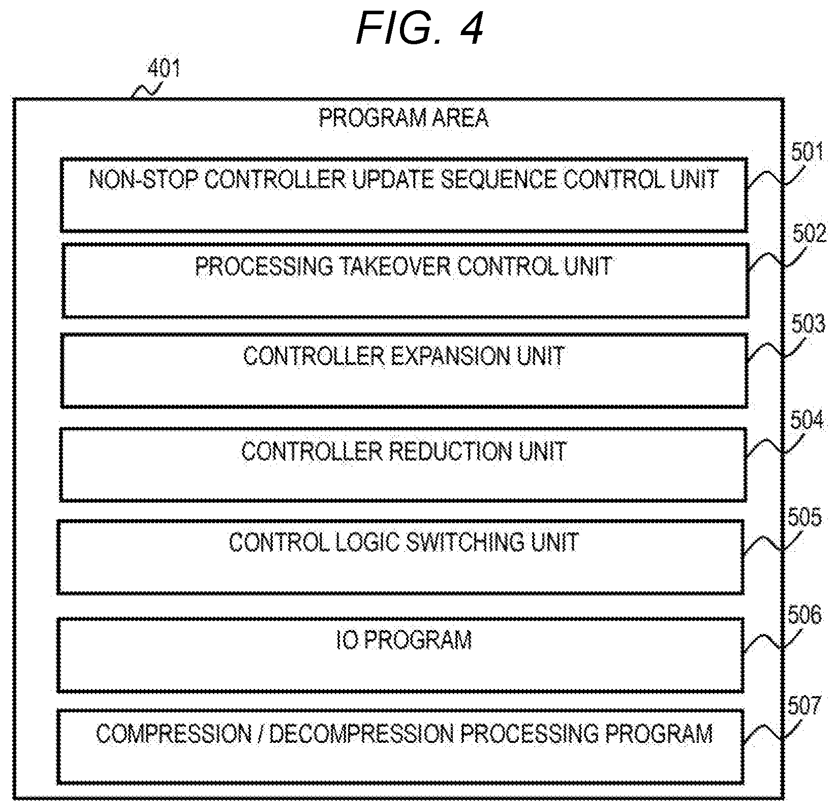 Patent US12367115 Figure 8 – Storage system